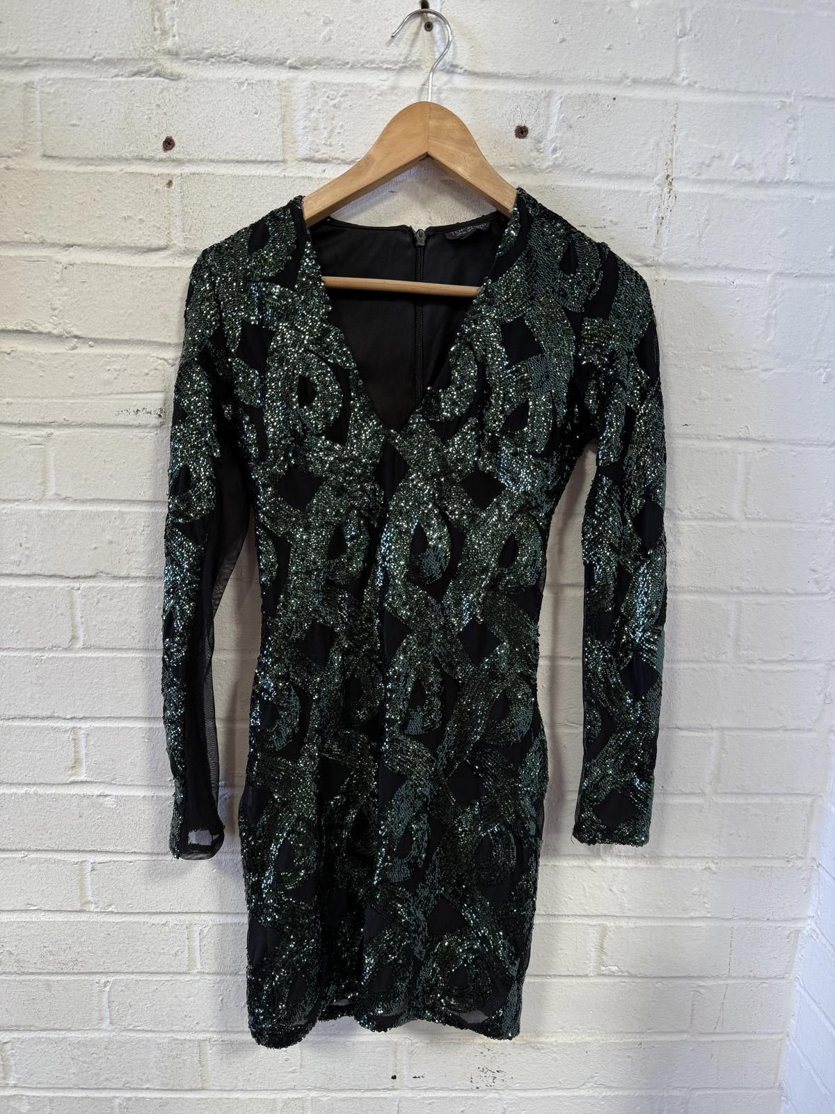 Topshop NEW TopShop Tie Dye Long Sleeve Bodycon Fall Dress | Grailed