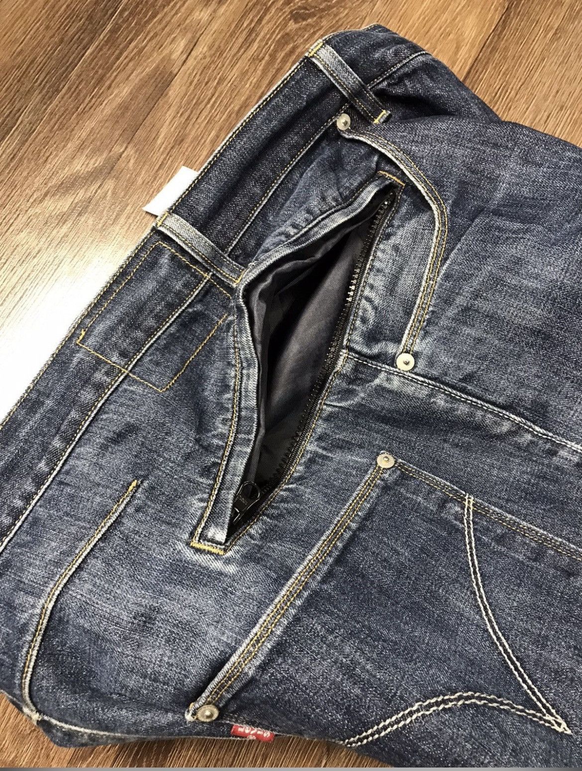 Levi's Levis Engineered Denim Pants jeans Zip Pocket Size US 33 - 8 Thumbnail