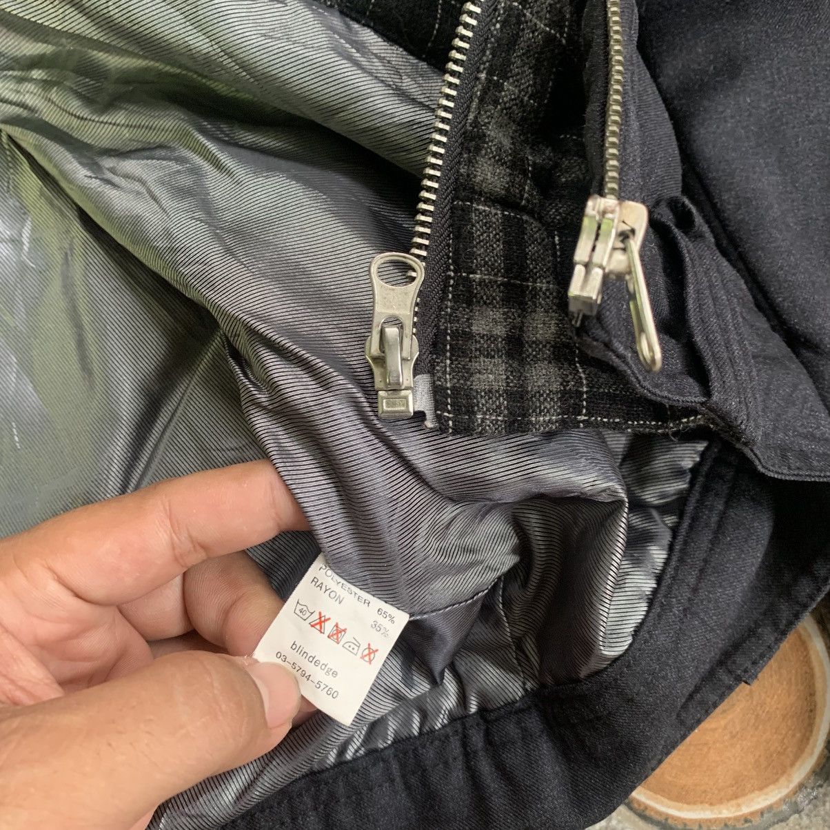 Japanese Brand Amp By Manydope Double Layer Jacket Punk Gothic Style Size US L / EU 52-54 / 3 - 6 Thumbnail