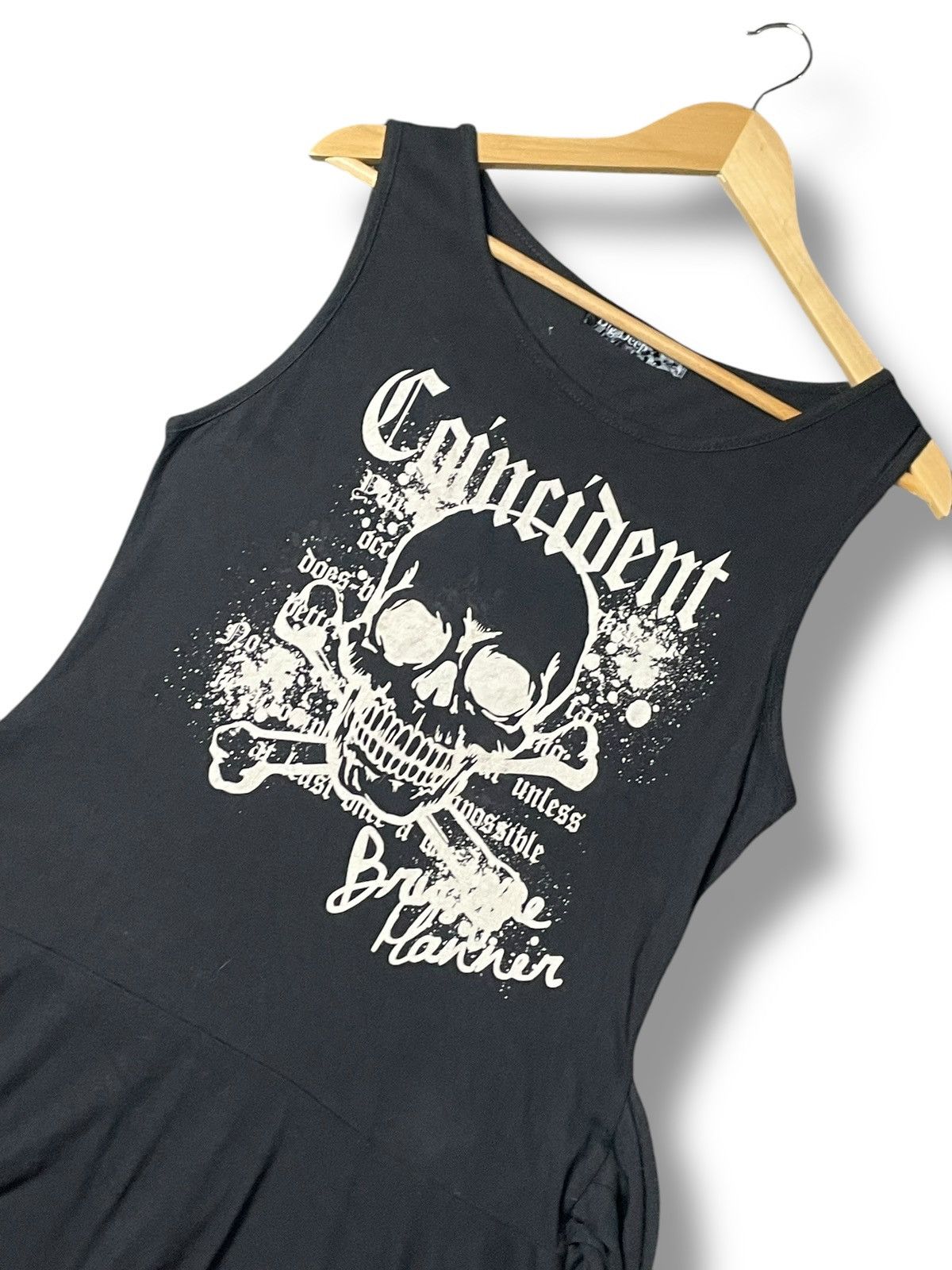 If Six Was Nine Dig Deep Brand Punk Skulls Tank Tops (59) Size XS / US 0-2 / IT 36-38 - 5 Thumbnail