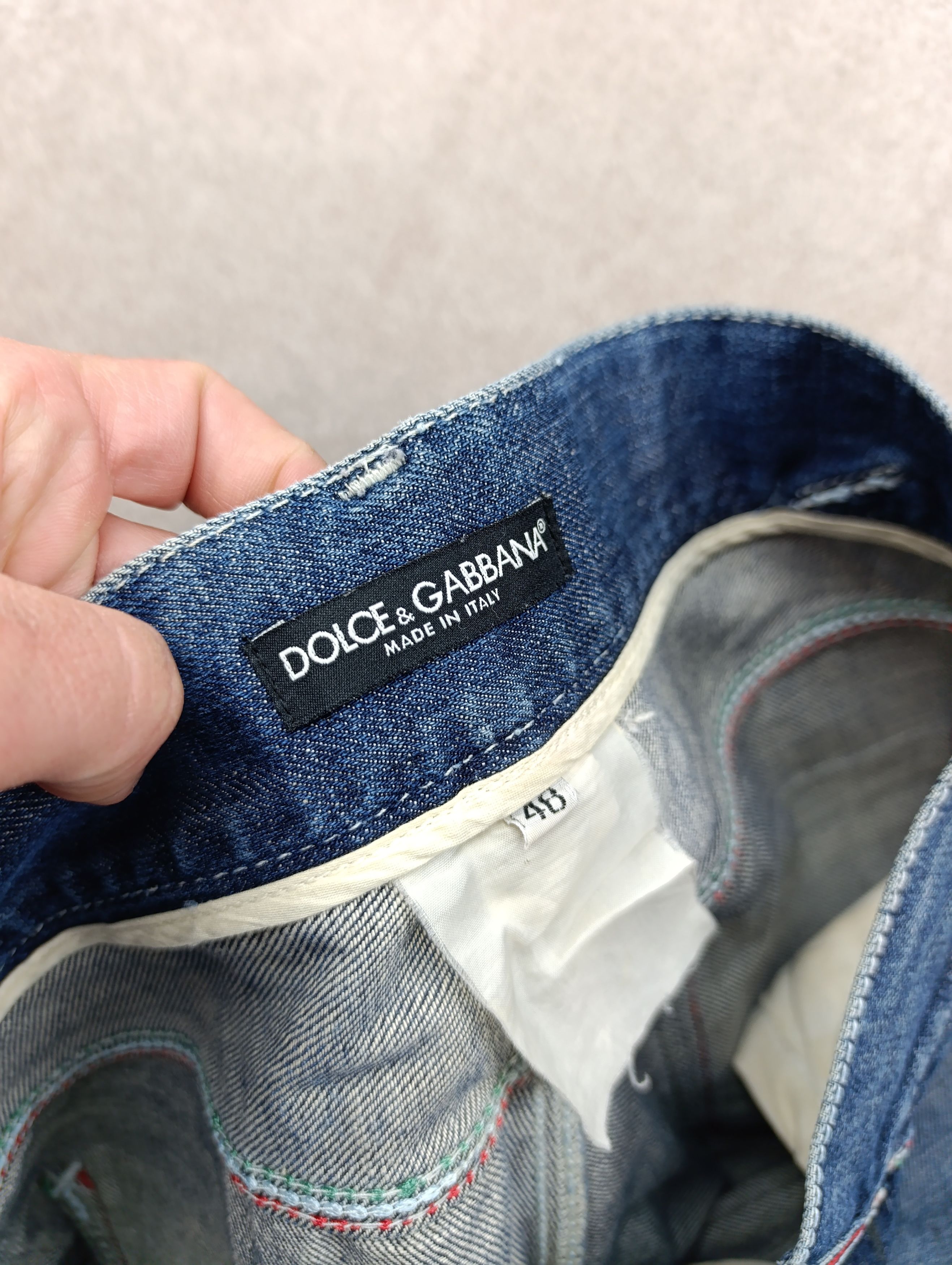 Dolce & Gabbana DOLCE GABBANA MENS DENIM SHORTS Size US 32 / EU 48 - 9 Thumbnail
