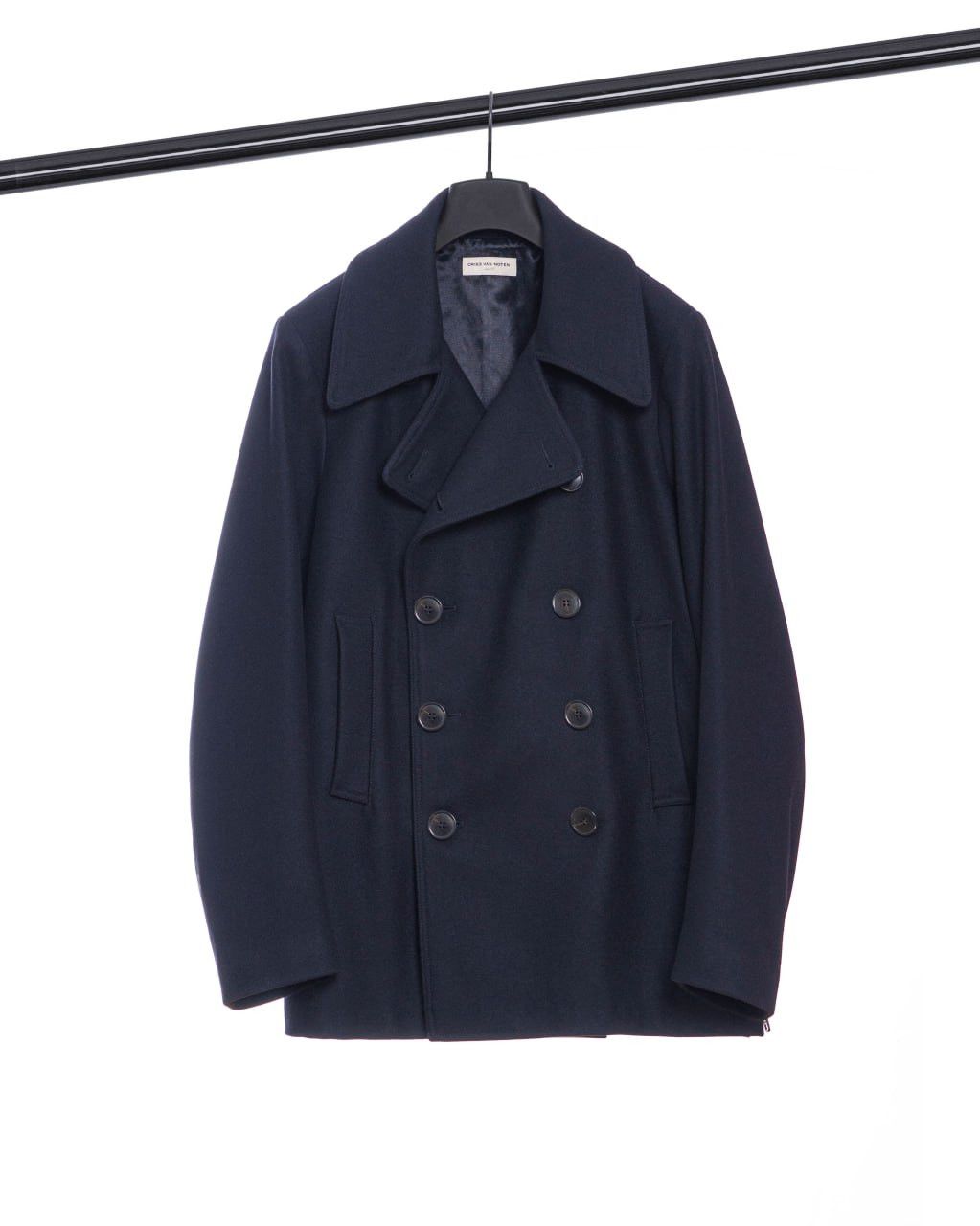 Dries Van Noten DRIES VAN NOTEN / Wool Peacoat Size US M / EU 48-50 / 2 - 1 Thumbnail