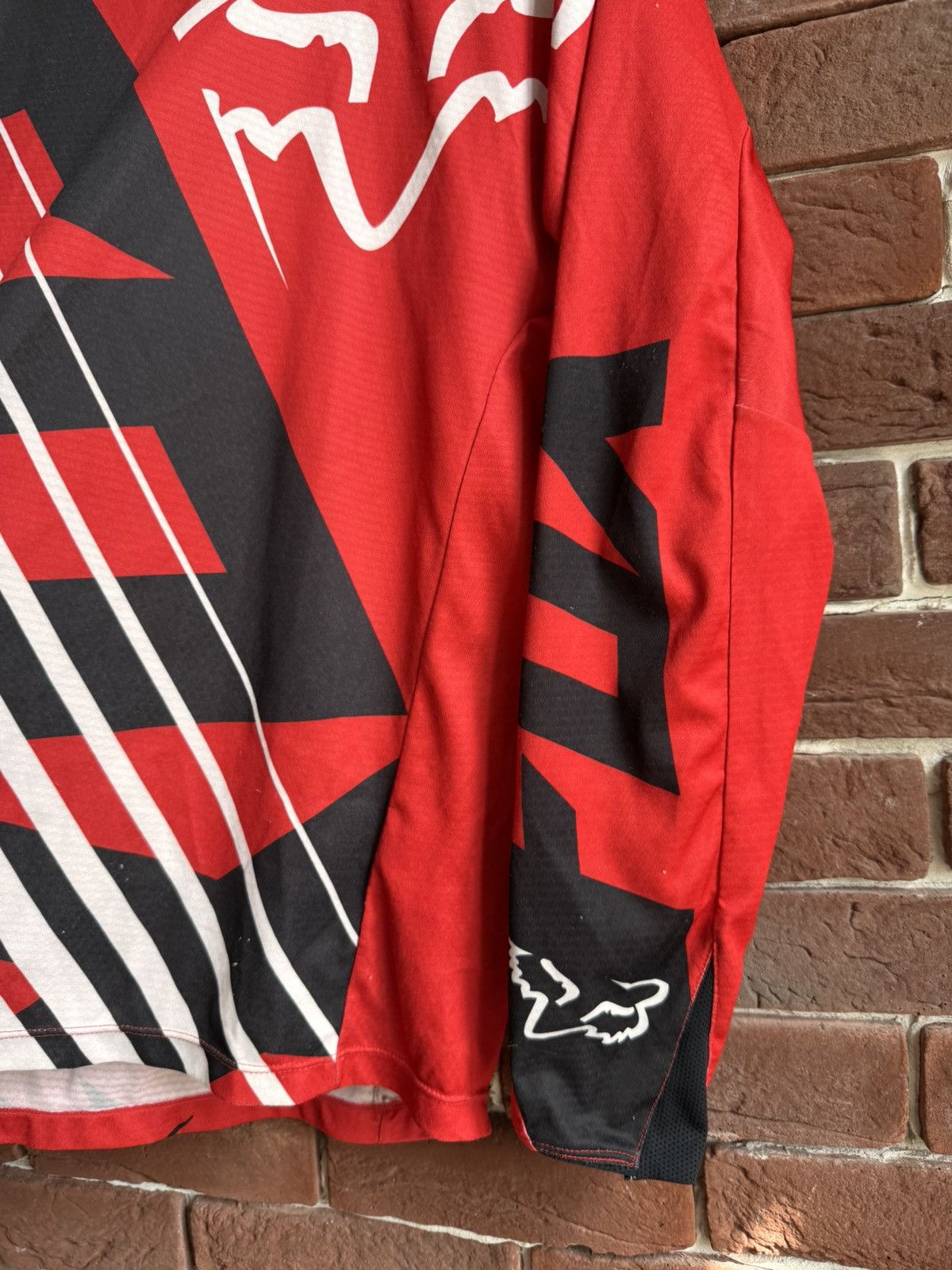 Fox Racing × Vintage Vintage Fox racing jersey size M big logo Moto racing Size US M / EU 48-50 / 2 - 6 Thumbnail