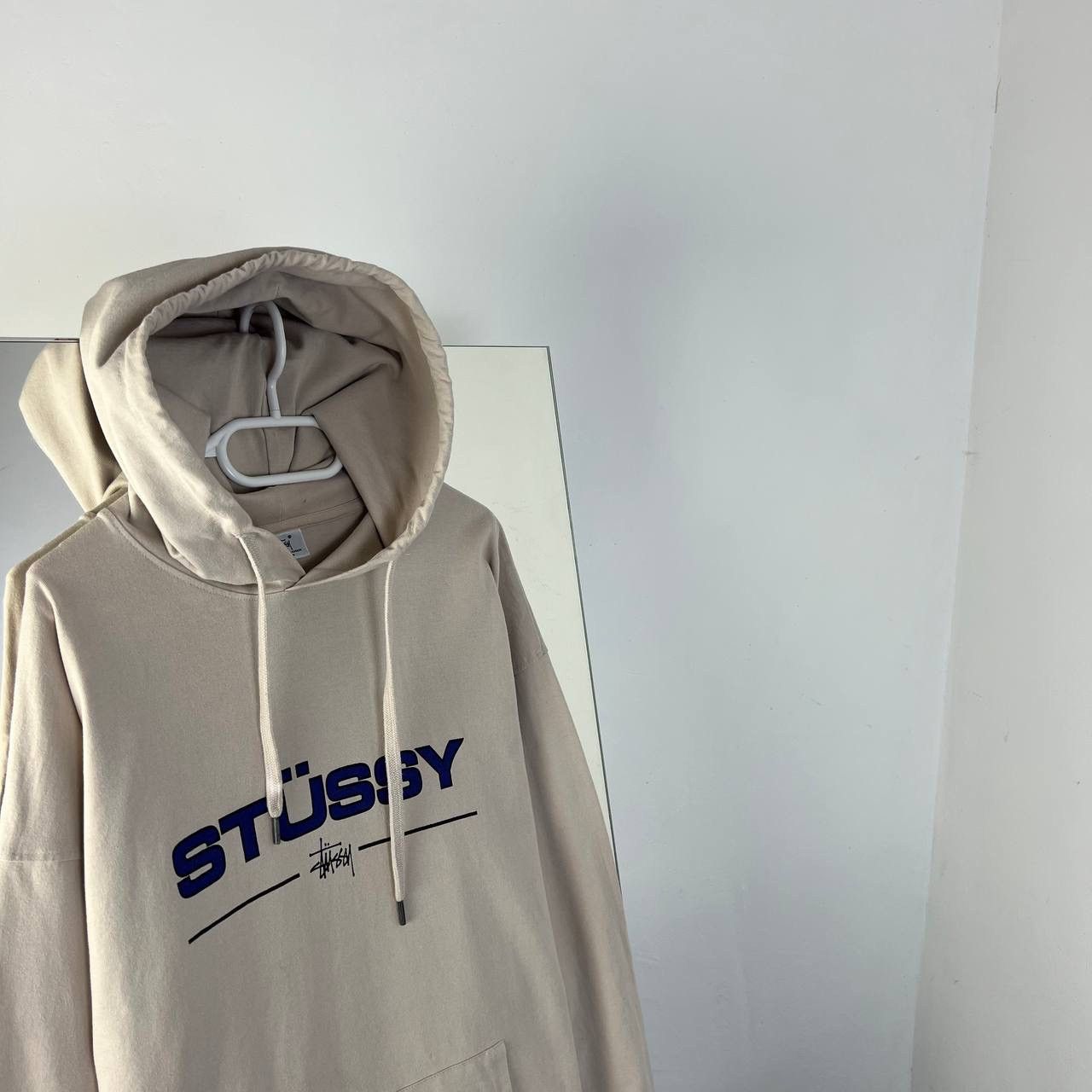 Stussy Vintage Y2K Stussy Spellout Big Logo Overiszed Hoodie Size US XL / EU 56 / 4 - 2 Thumbnail
