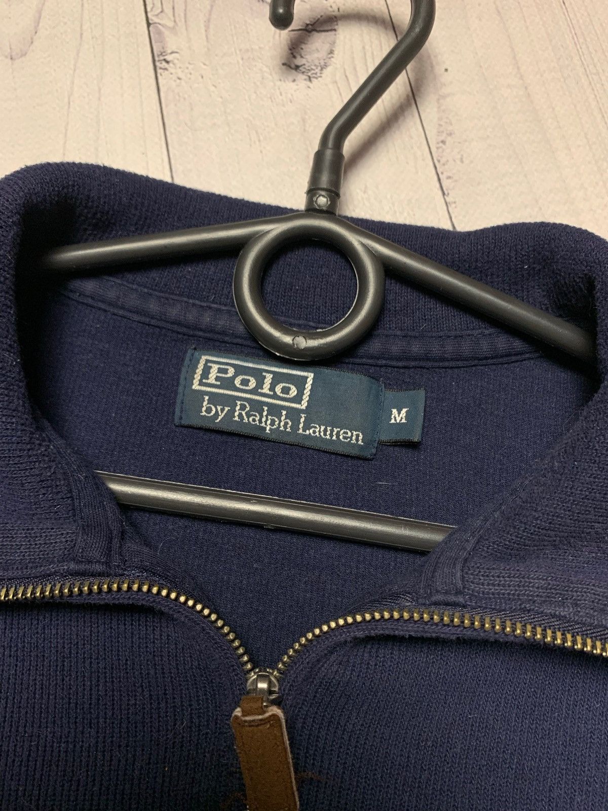Polo Ralph Lauren × Vintage Polo Ralph Lauren vintage 1/4 zip sweatshirt Size M Size US M / EU 48-50 / 2 - 4 Thumbnail