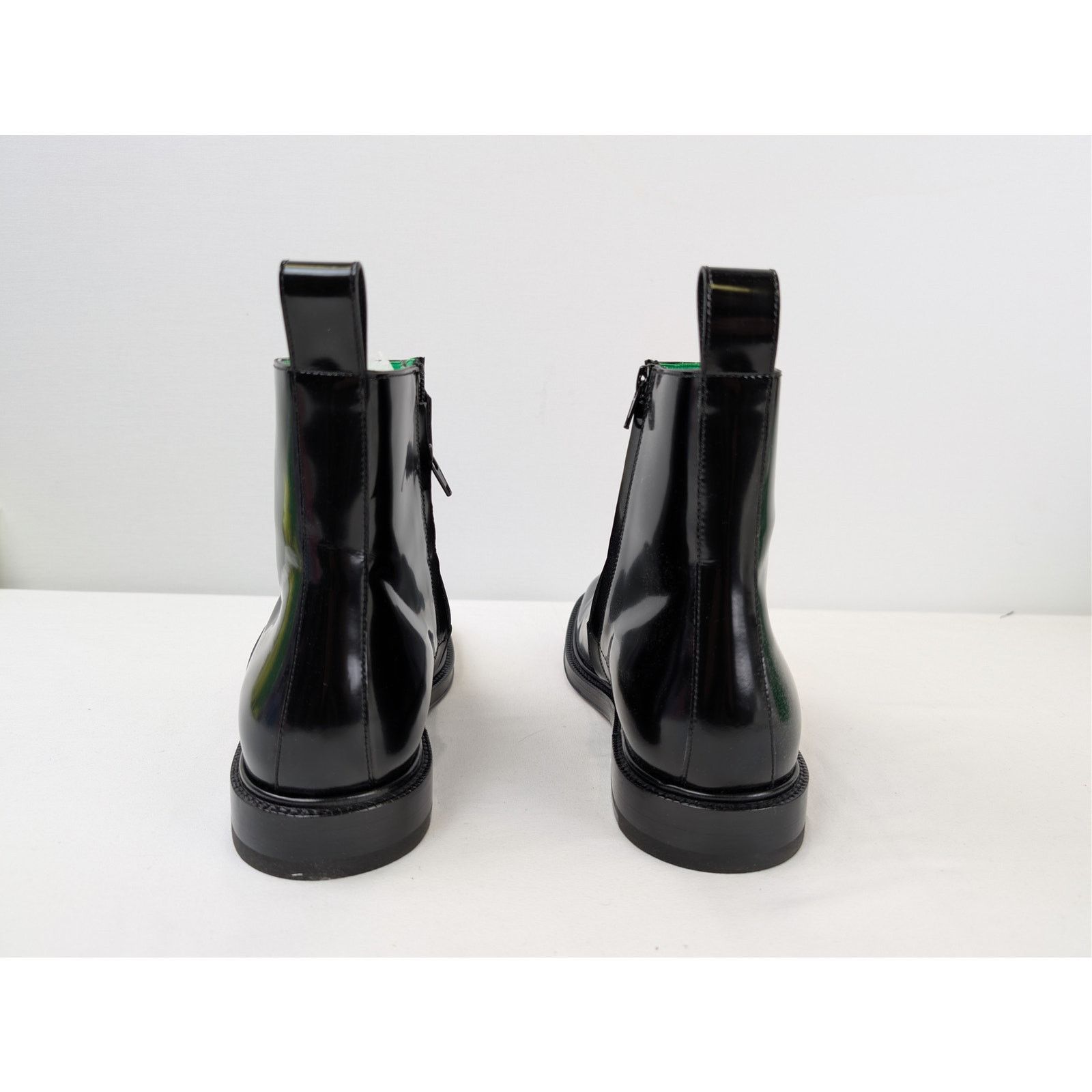 Bottega Veneta o1rshd1 Okinawa Brush Ankle Boots Calfskin in Black Size US 9 / EU 42 - 11 Thumbnail