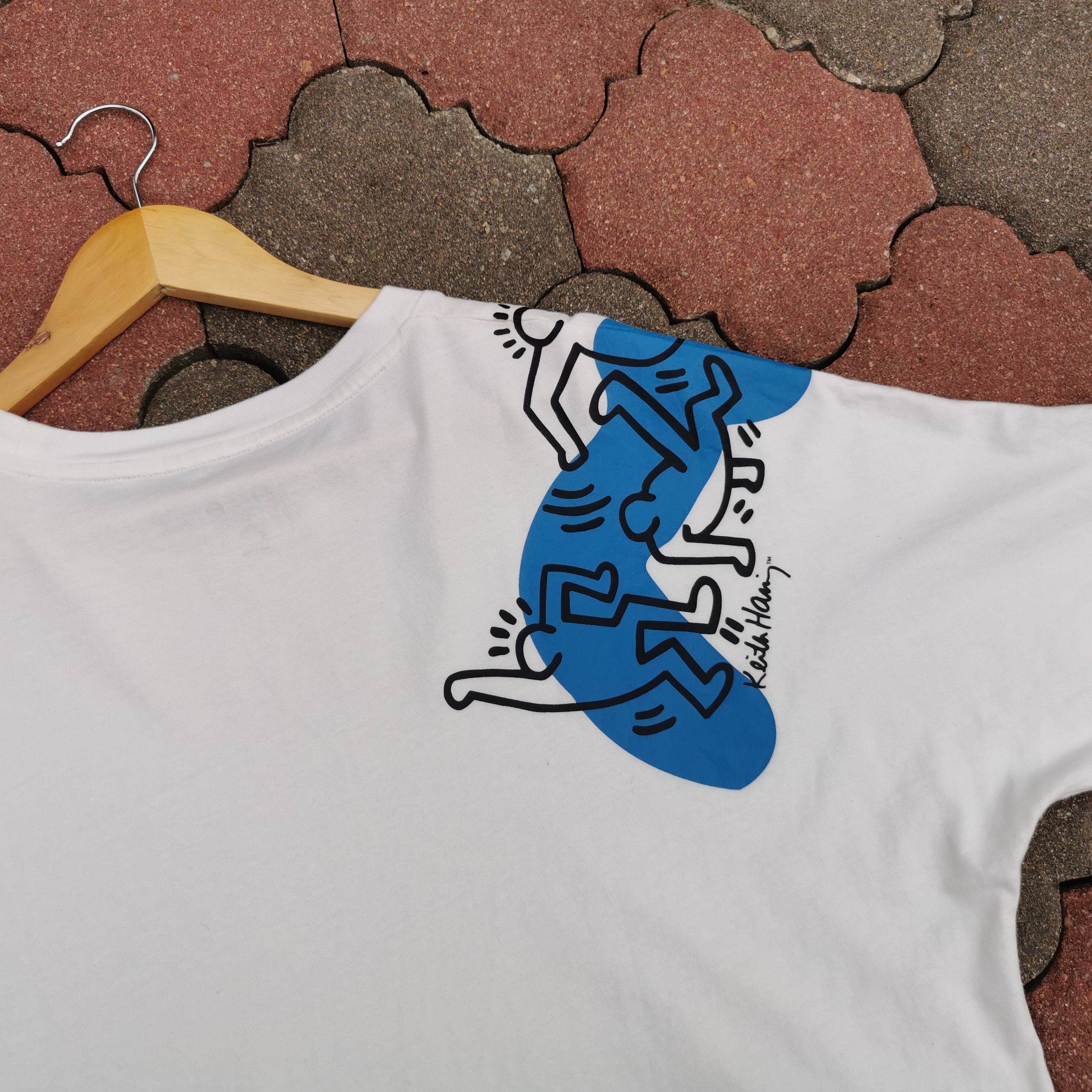 Adidas × Keith Haring Adidas Neo x Keith Haring Art T-shirt Size US L / EU 52-54 / 3 - 5 Thumbnail