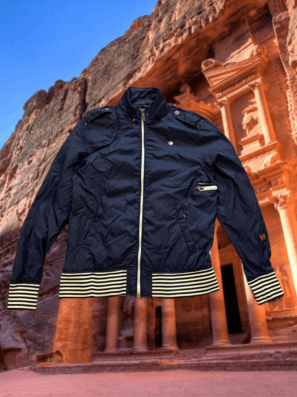G-Star Y2K vintage blue jacket G-Star Raw Streetwear size L Size US L / EU 52-54 / 3 - 1 Thumbnail