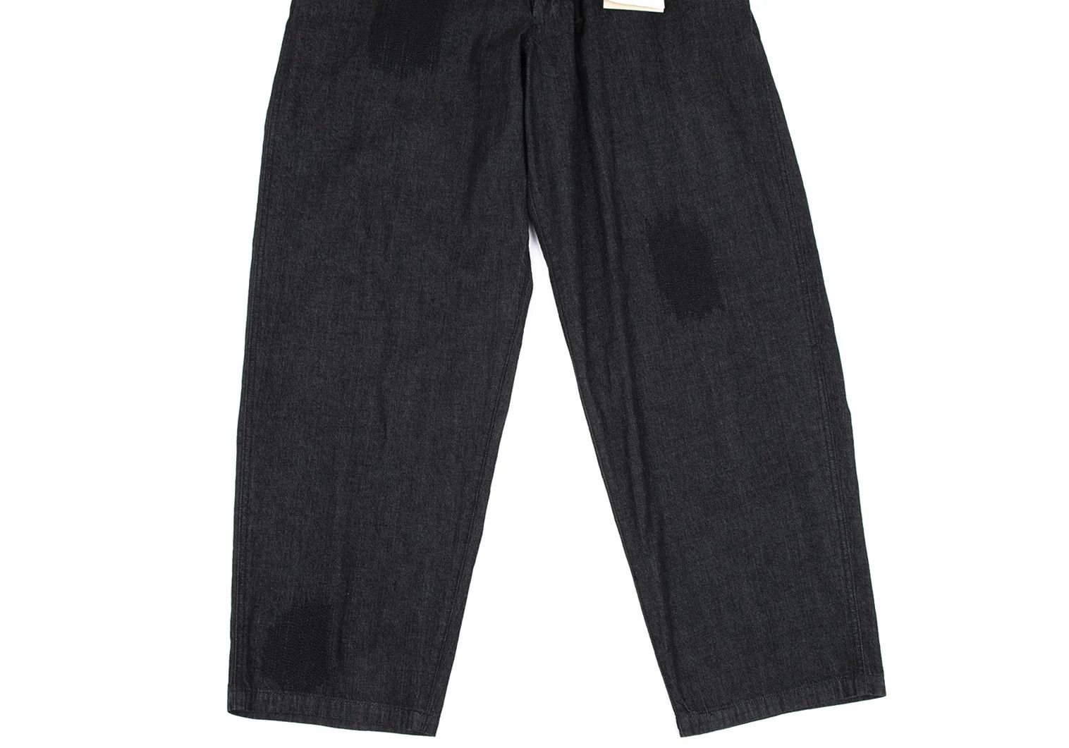 Yohji Yamamoto Repair Design Denim Pants in Black Size 3 Size US 34 / EU 50 - 8 Thumbnail