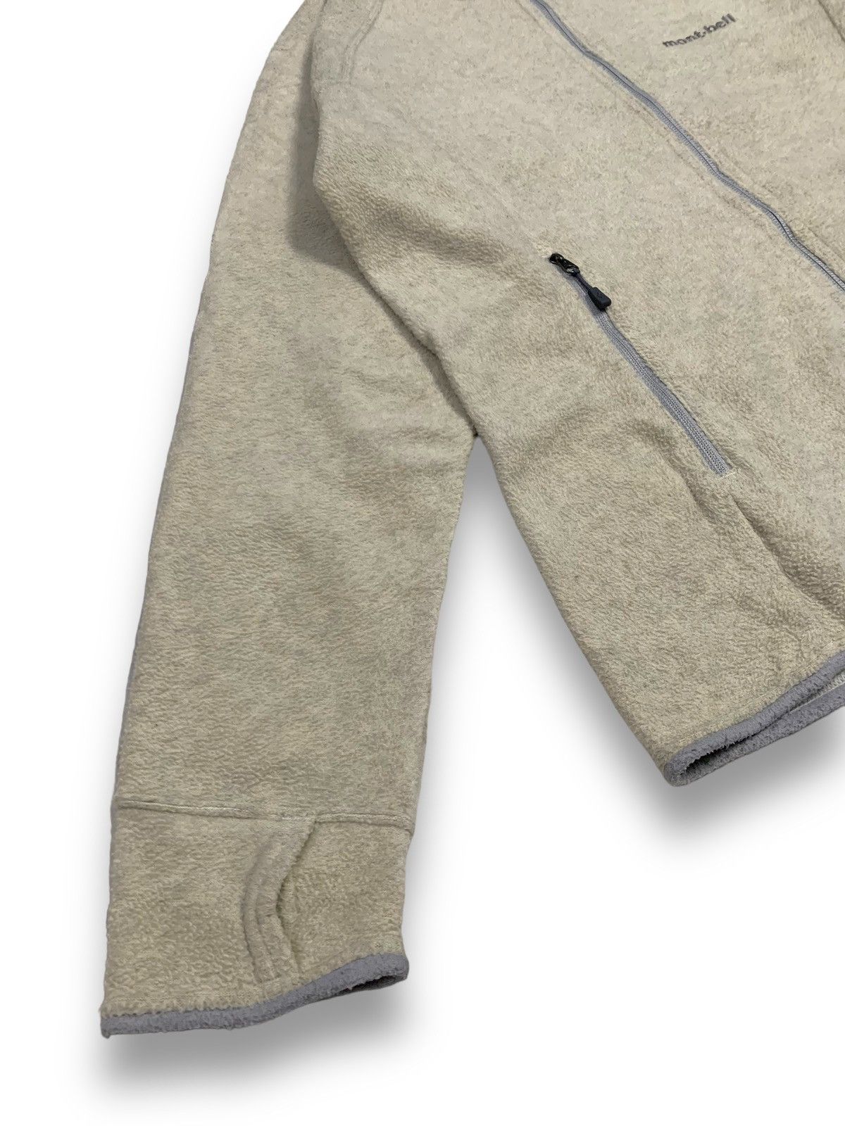 Montbell Vintage Montbell Small Logo Fleece Hooded Jacket Size M / US 6-8 / IT 42-44 - 12 Thumbnail