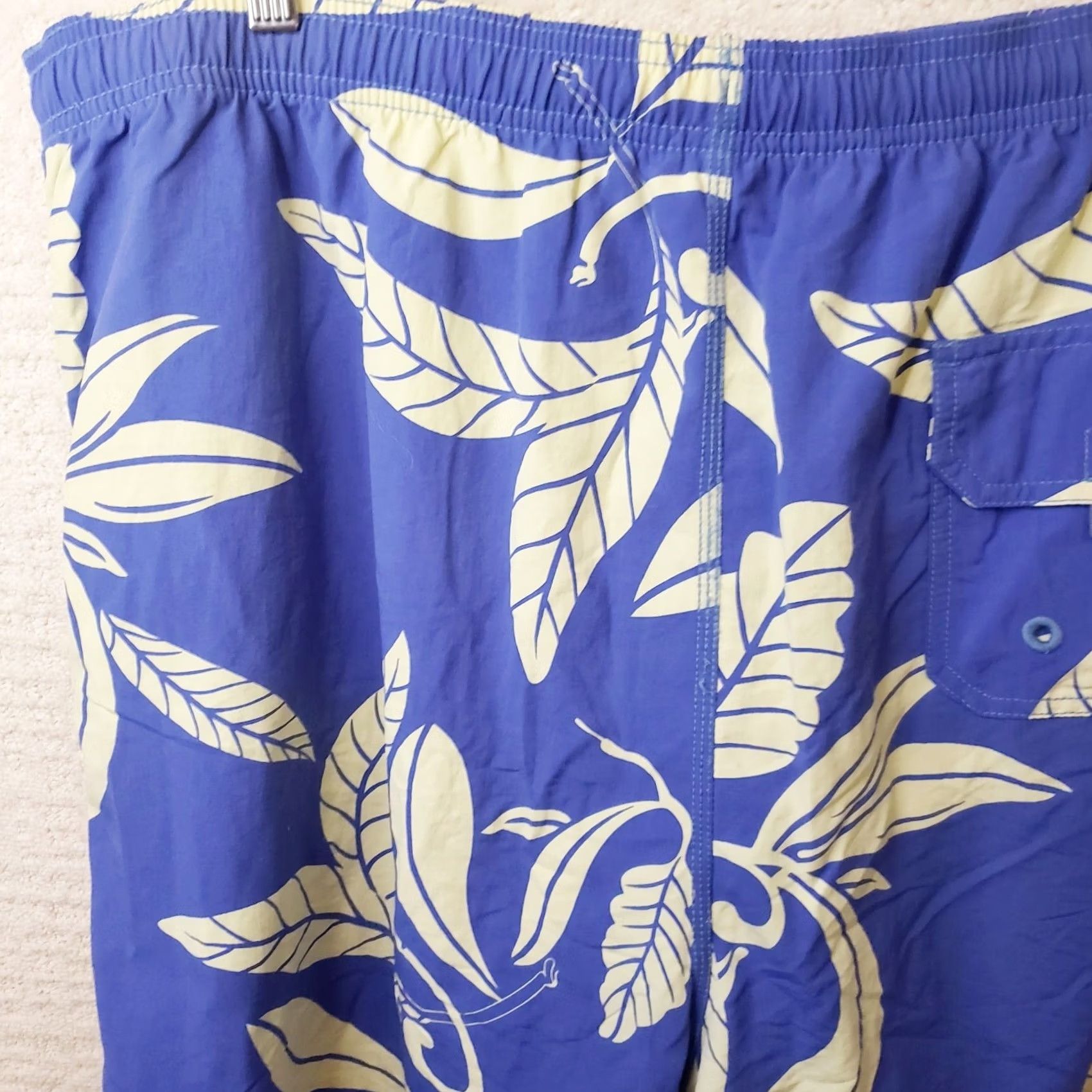 Tommy Bahama Tommy Bahama Mens Relax Blue Floral Tropical Swim Trunks Board Shorts XL Lined Blue Floral Pattern Beach Mens Size US 36 / EU 52 - 7 Thumbnail