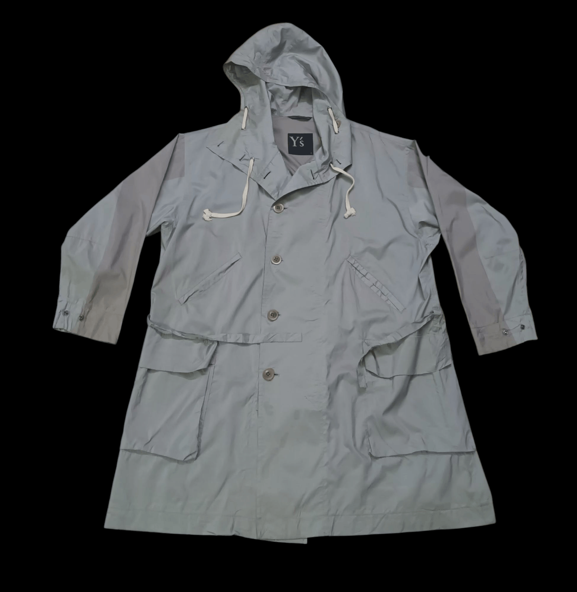 Yohji Yamamoto 🔥 YS YOHJI YAMAMOTO HOODIE LIGHT JACKET 🔥 Size US XXL / EU 58 / 5 - 1 Thumbnail
