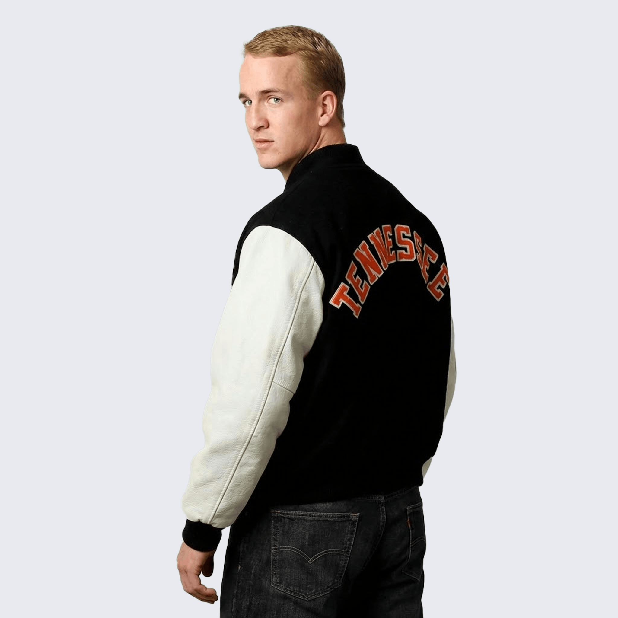 NCAA Tennessee Volunteers Vintage 80s Chalk Line Varsity Jacket Size US XL / EU 56 / 4 - 4 Thumbnail