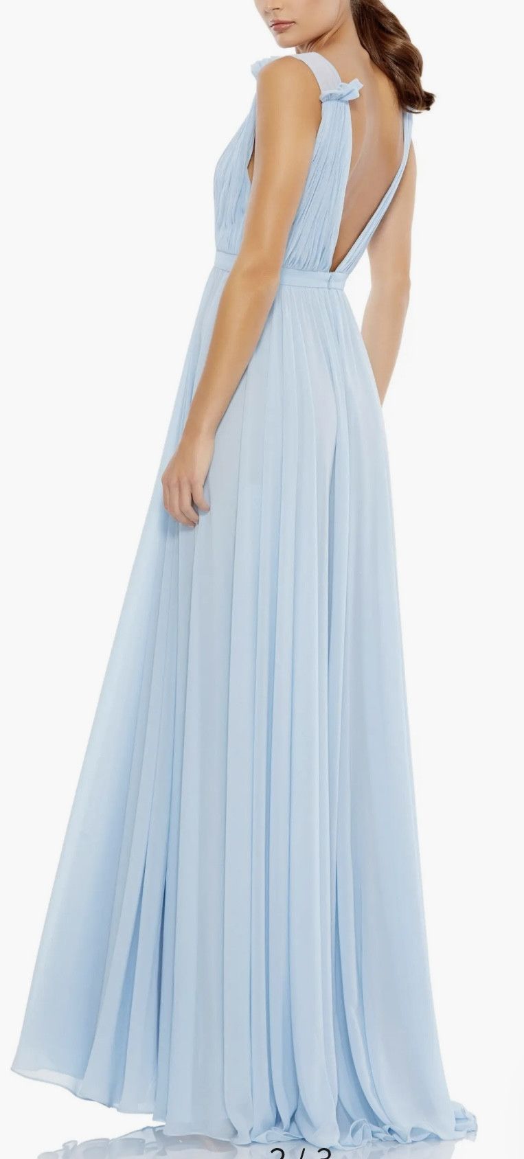 Mac Duggal Mac Duggal light blue gown Size XS / US 0-2 / IT 36-38 - 2 Thumbnail