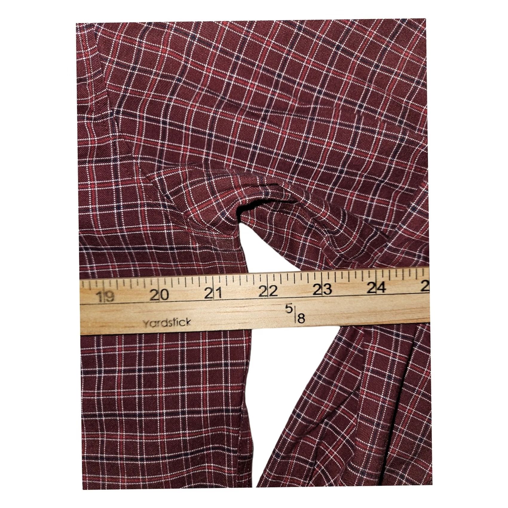 Eddie Bauer Eddie Bauer Button-Down Long Sleeve Men's M Red Check Shirt Size US M / EU 48-50 / 2 - 3 Thumbnail
