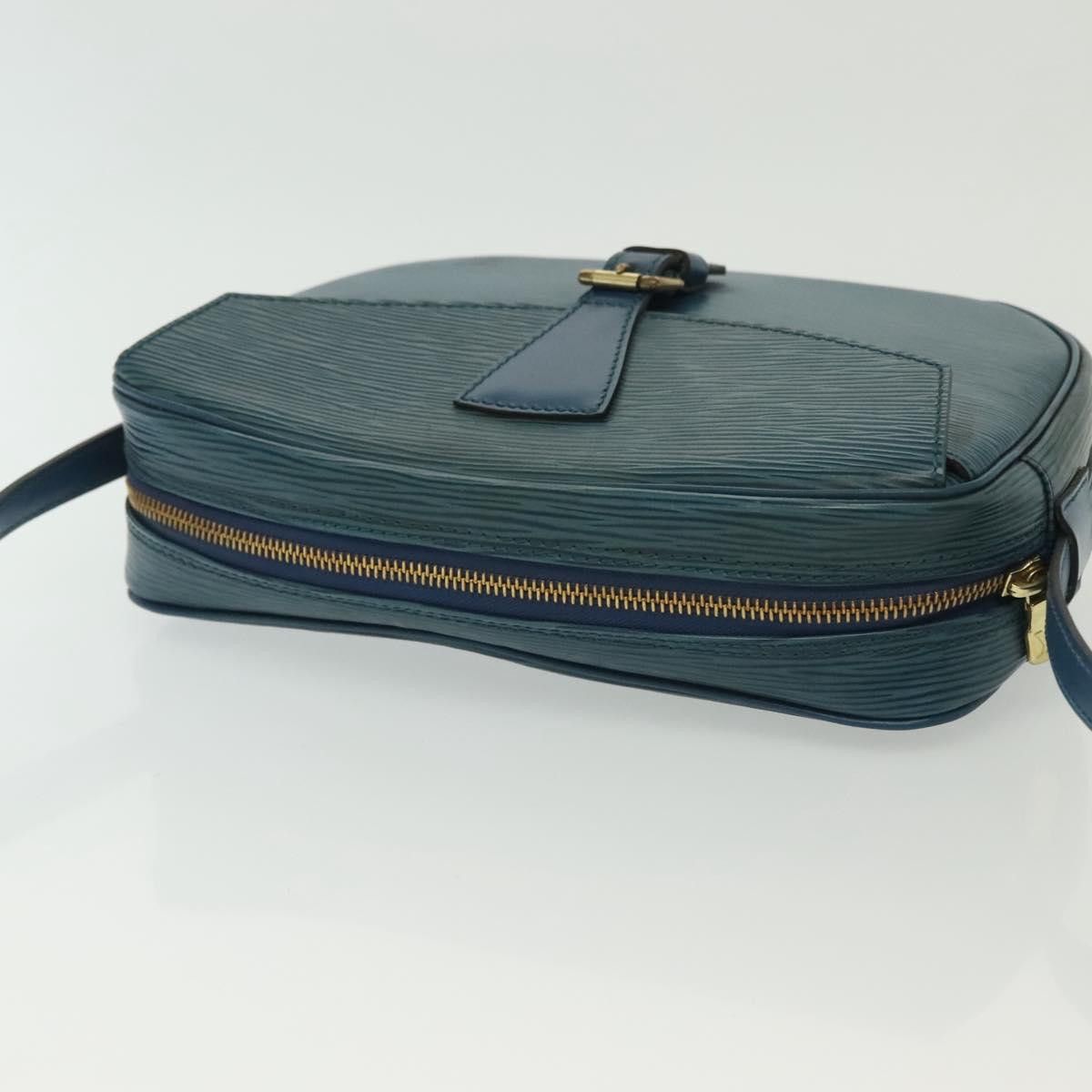 Louis Vuitton LOUIS VUITTON Epi June Feuille Shoulder Bag Blue M52155 Size ONE SIZE - 6 Thumbnail
