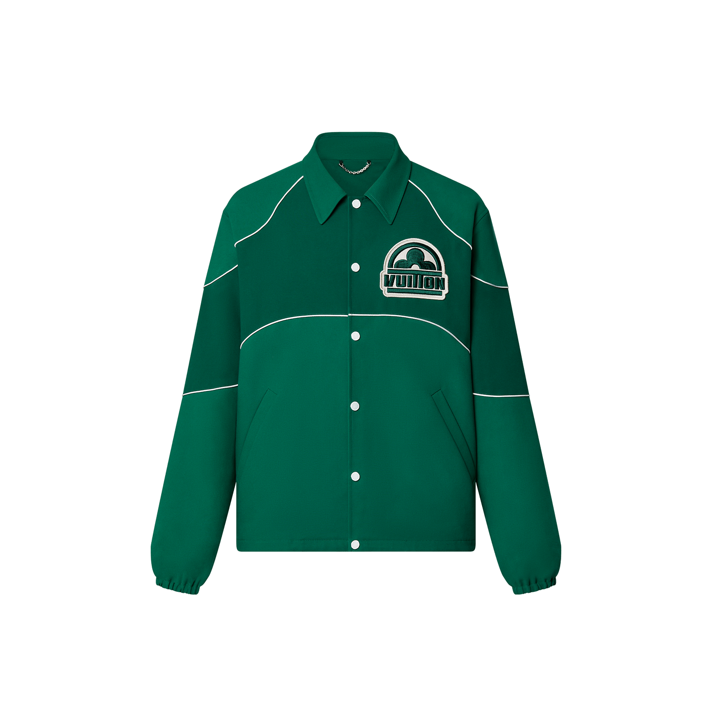 ジャケット・アウター 90s vintage Luis Vuitton sports jacket Graphic Leather Varsity Jacket - Women - Ready-to-Wear