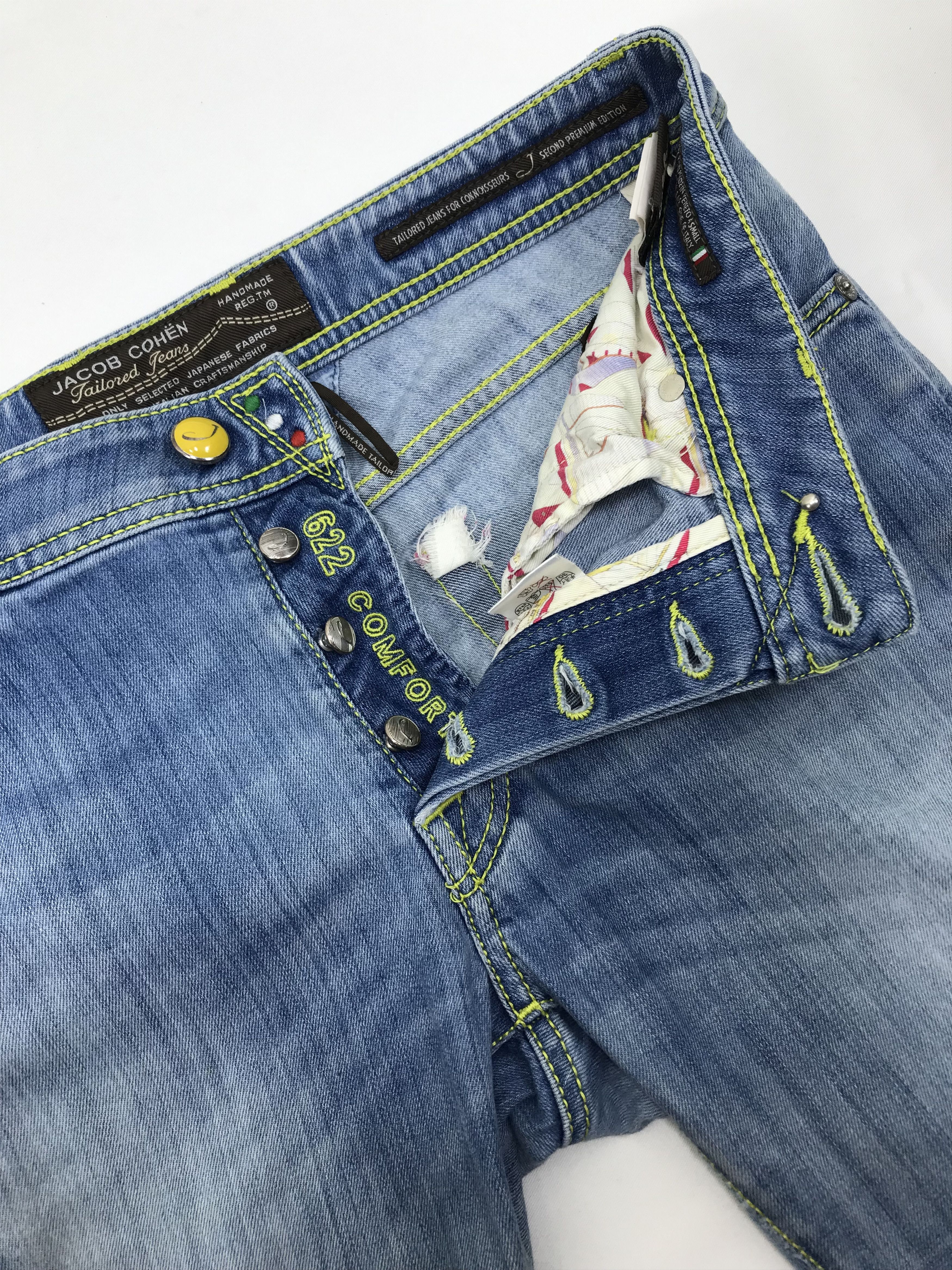 Jacob Cohen Vintage Jacon Cohen Blue Wash Jeans Size US 34 / EU 50 - 9 Thumbnail