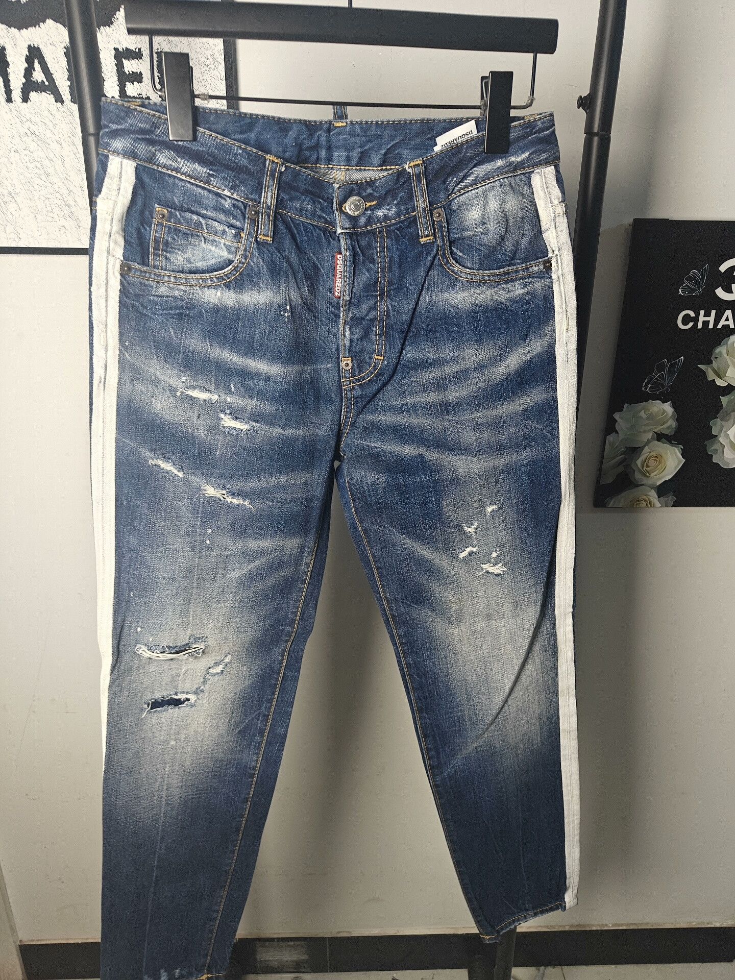 Dsquared2 Dsquared2 Denim White Denim Jeans 34 Men Size US 34 / EU 50 - 1 Thumbnail