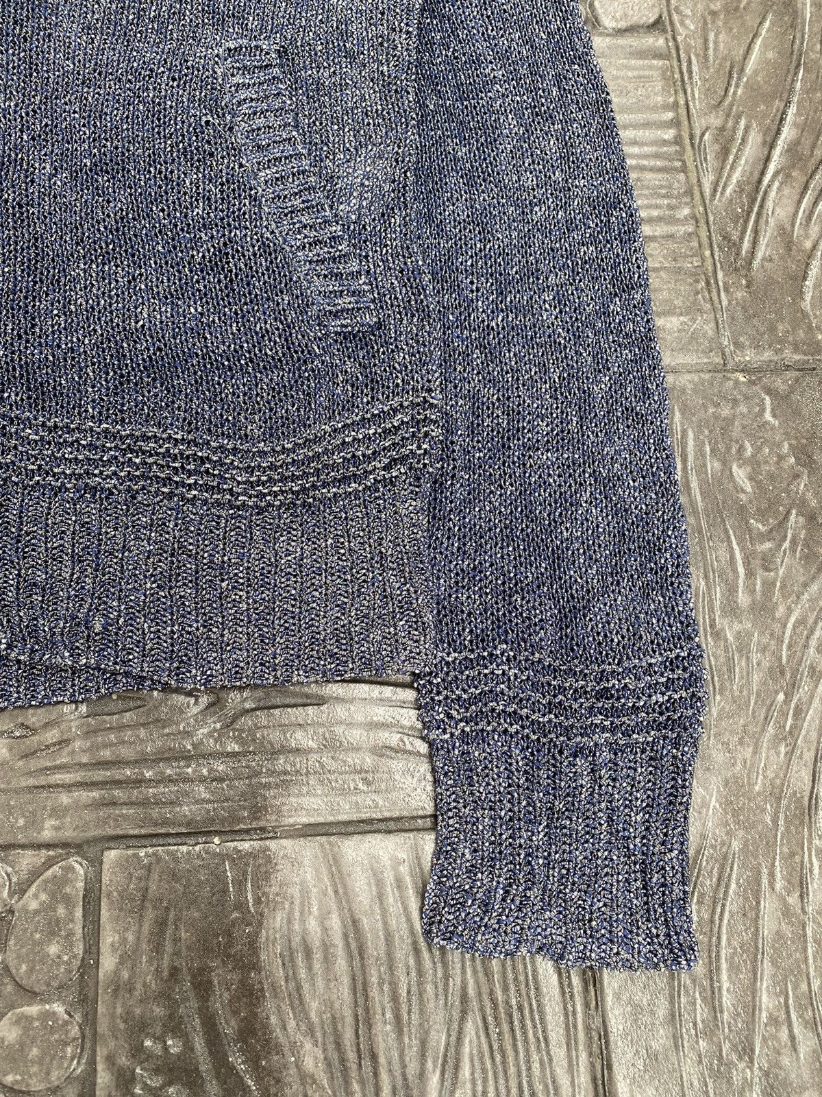 Tornado Mart Tornado Mart Cable Stitch/Fish Net Metal Blue Hooded Size US L / EU 52-54 / 3 - 2 Thumbnail