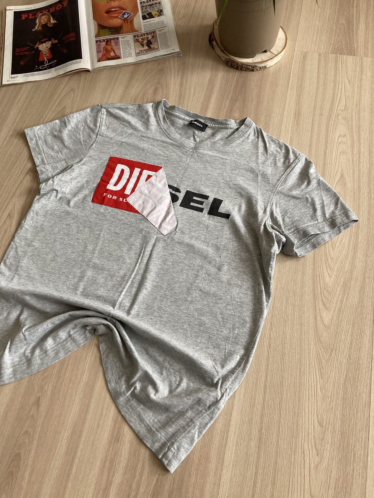 Diesel Vintage Diesel Big Logo T-shirt Size US S / EU 44-46 / 1 - 2 Thumbnail