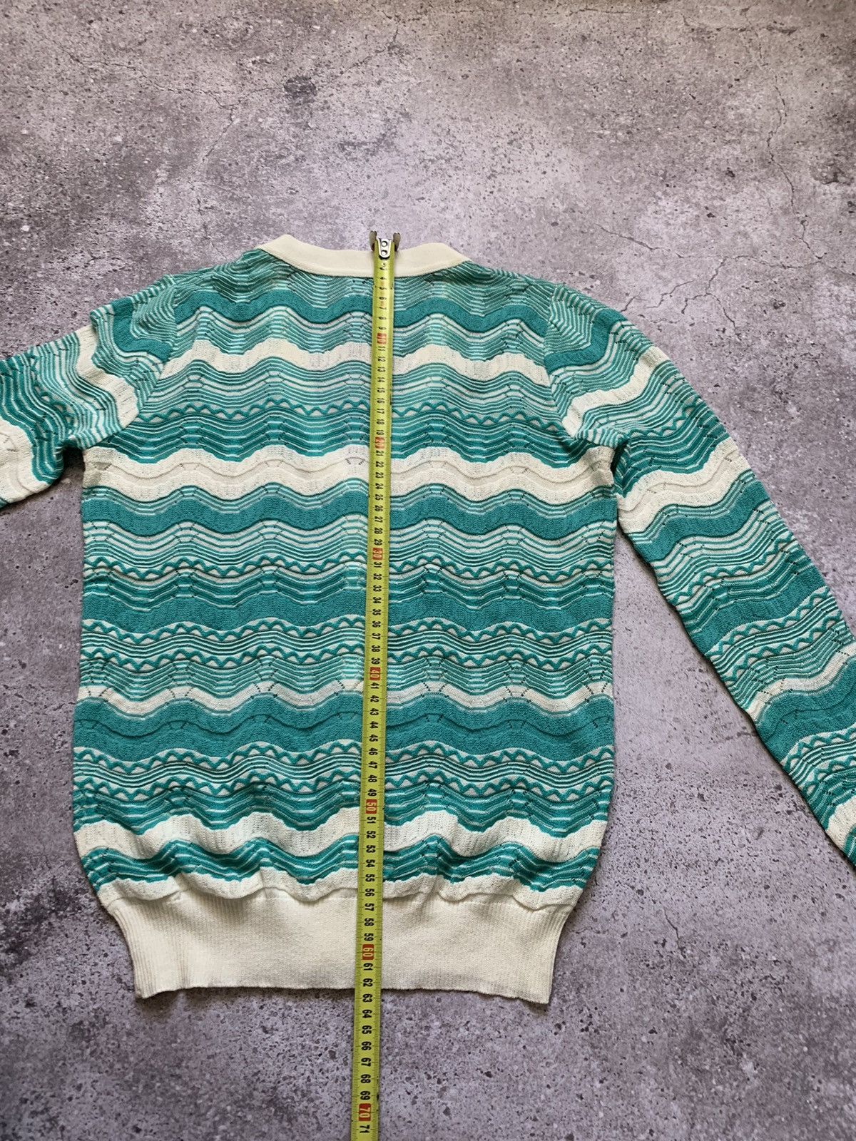 Missoni × Vintage Vintage Cardigan Missoni Knit Japanese Brand Size M / US 6-8 / IT 42-44 - 8 Thumbnail