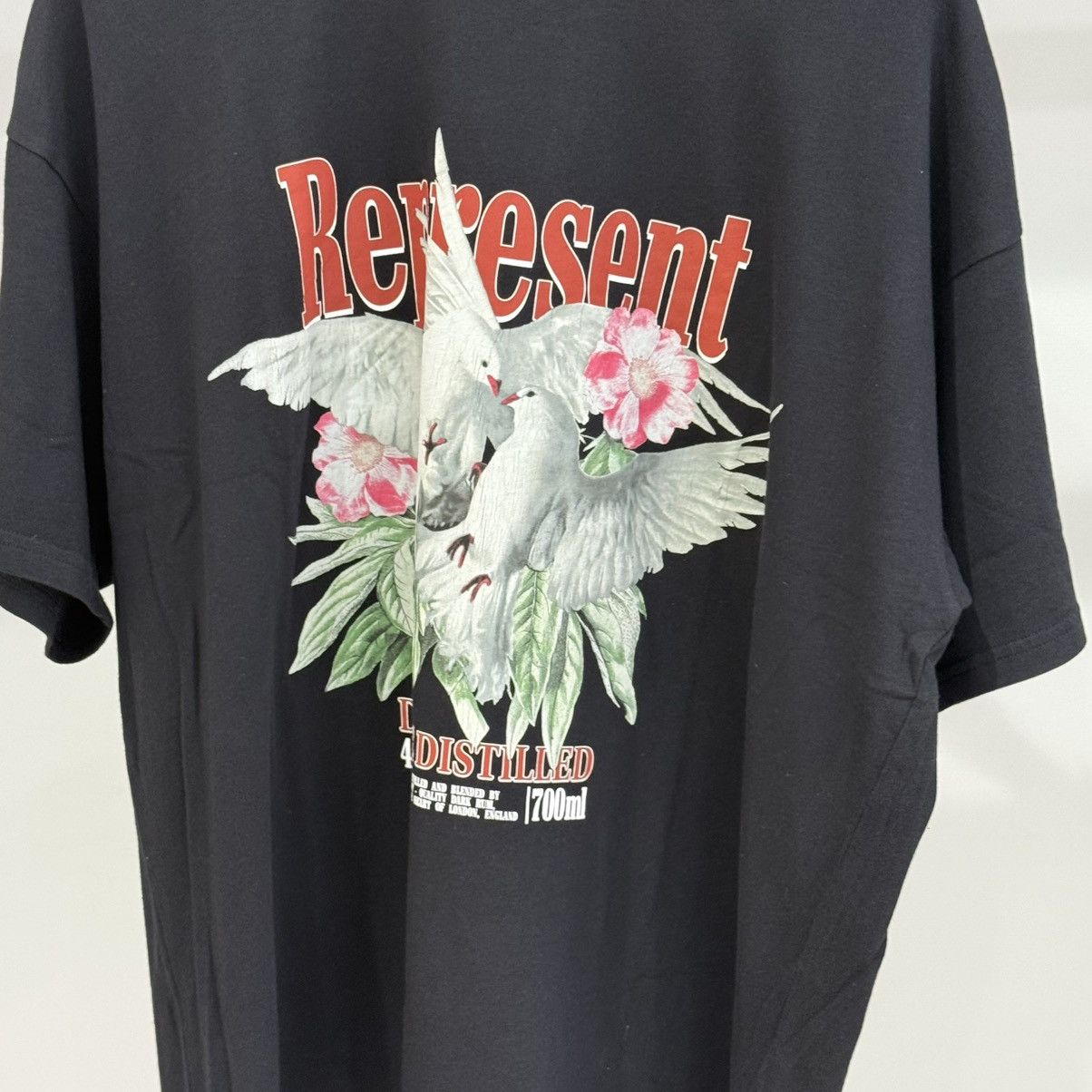 Represent Clo. Represent Double Distilled Tee Black Size US L / EU 52-54 / 3 - 2 Thumbnail