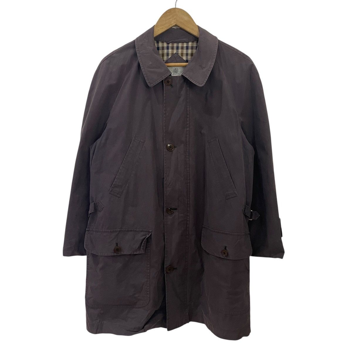 Aquascutum Vintage Aquascutum Trench Coat Jacket Size US XL / EU 56 / 4 - 1 Thumbnail