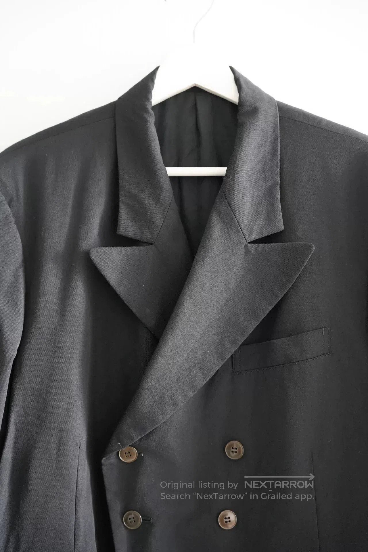 Yohji Yamamoto yohji yamamoto black double. Size US M / EU 48-50 / 2 - 3 Thumbnail