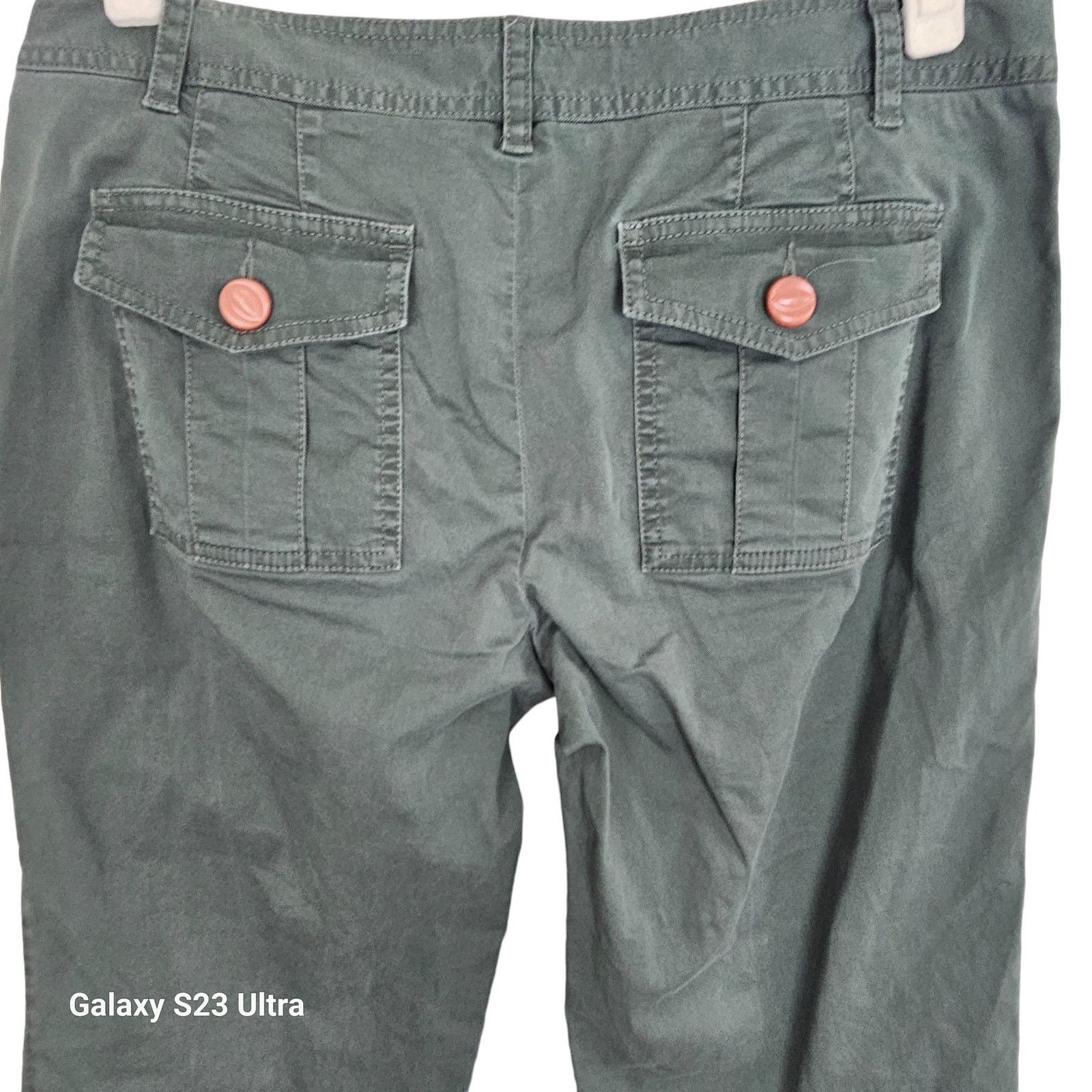 Marc by Marc Jacobs Marc Jacob Womens Olive Green Capri Pants Size 8 Designer Size 30" / US 8 / IT 44 - 7 Thumbnail
