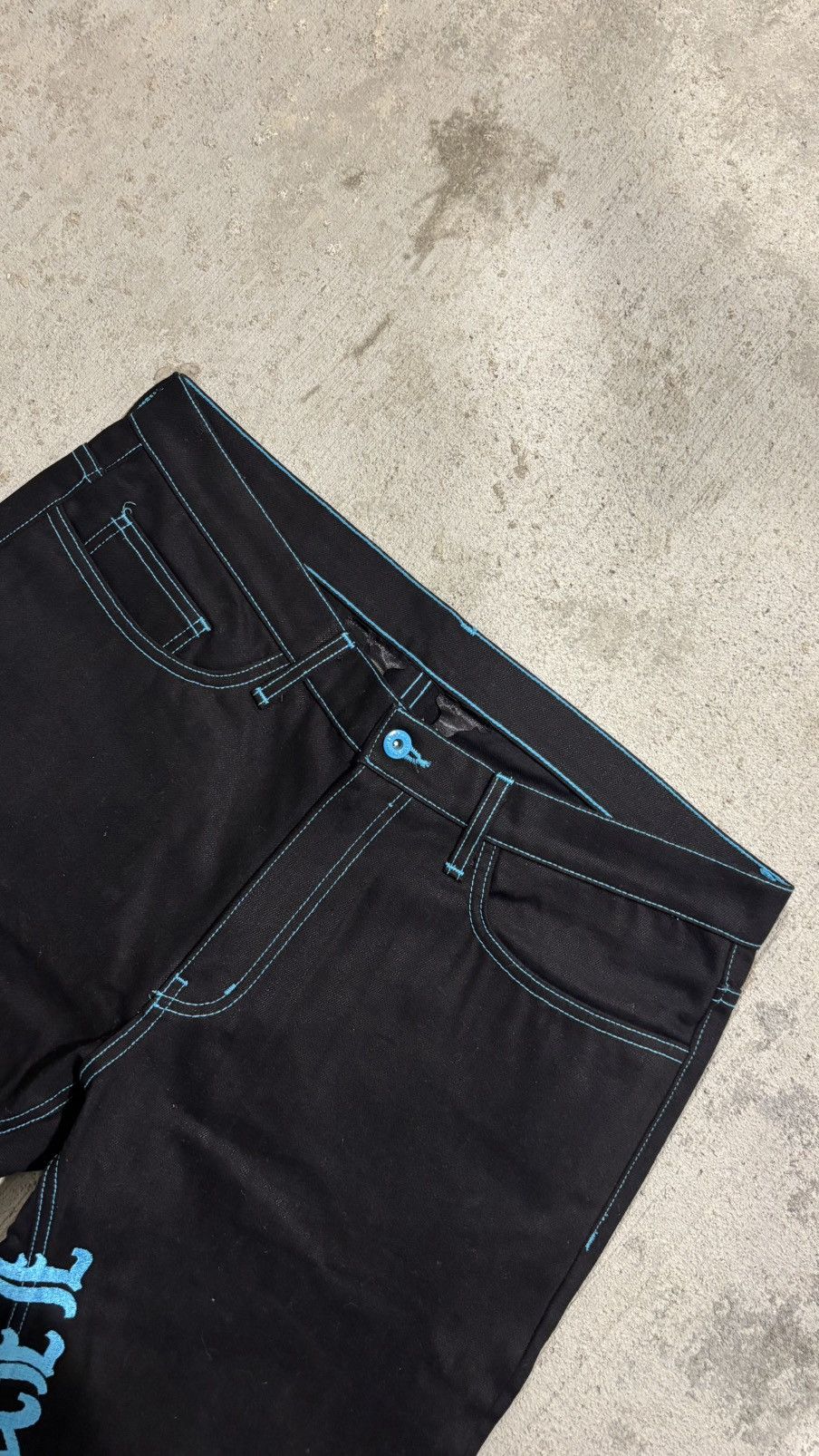 Vlone Vlone Old English Denim Size US 36 / EU 52 - 2 Thumbnail