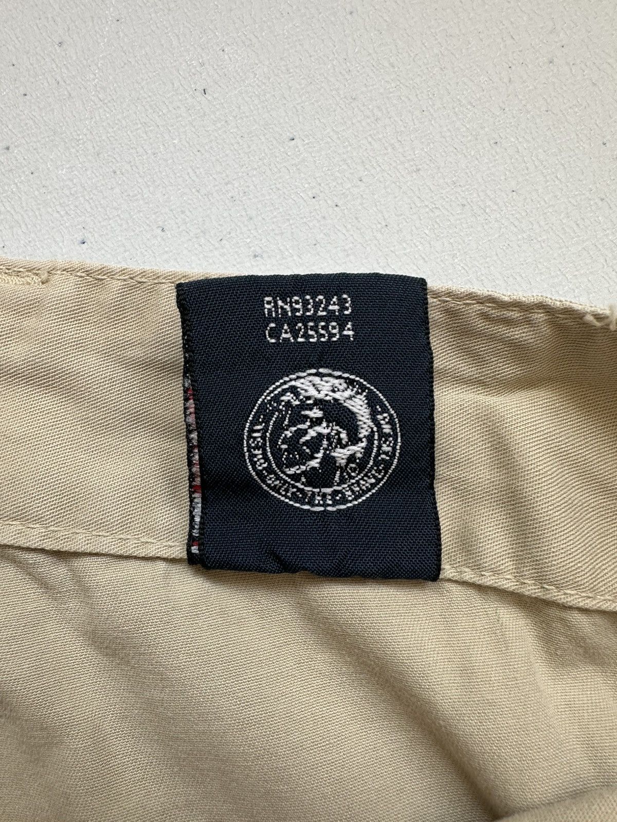 Diesel × Vintage Vintage Y2k Diesel Cargo Shorts Size US 33 - 10 Thumbnail