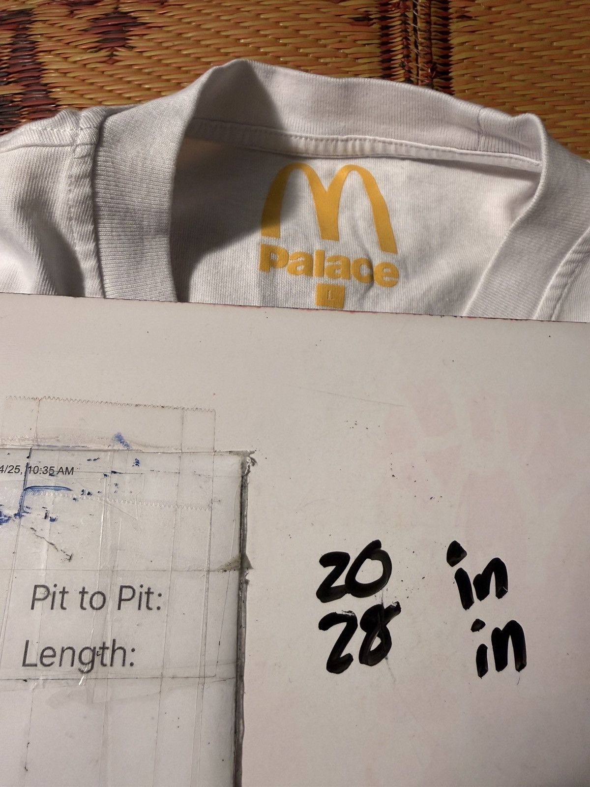 Palace Palace x McDonald’s T shirt Size US L / EU 52-54 / 3 - 4 Thumbnail
