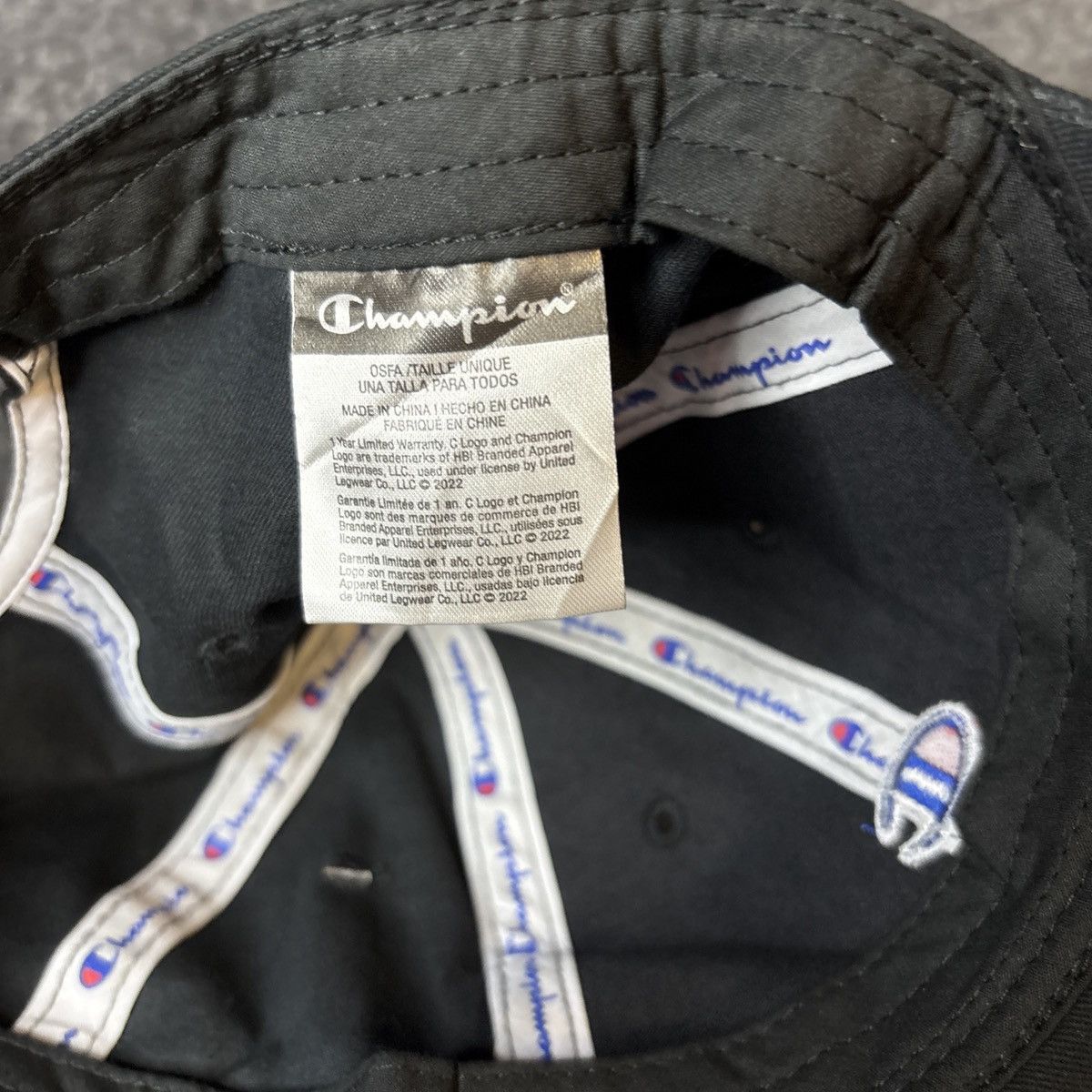 Champion Champion Youth Adjustable Hat One Size NEW WITH TAGS Size ONE SIZE - 8 Thumbnail