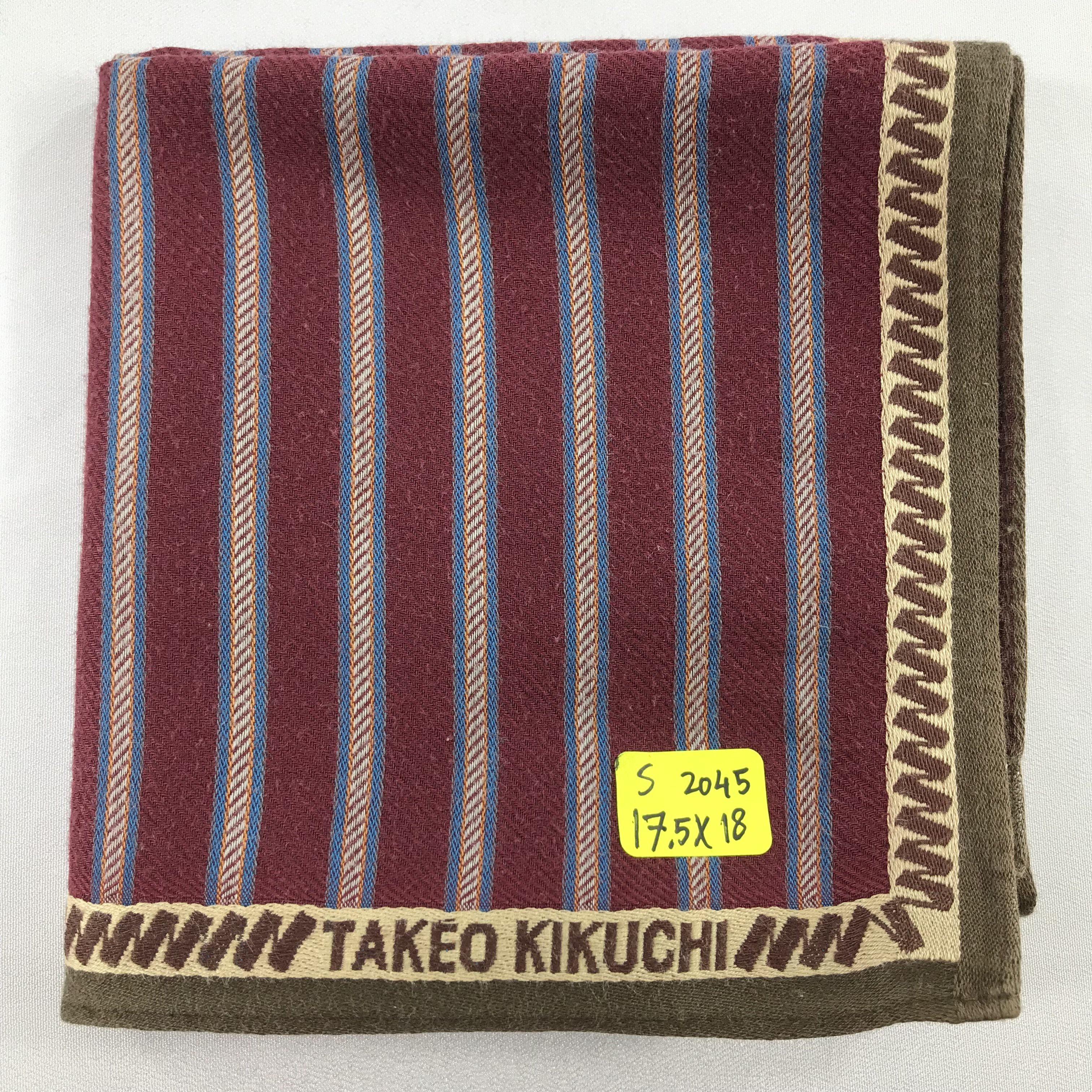Takeo Kikuchi × Vintage Takeo Kikuchi Bandana / Handkerchief / Neckerchief - S2045 Size ONE SIZE - 5 Thumbnail