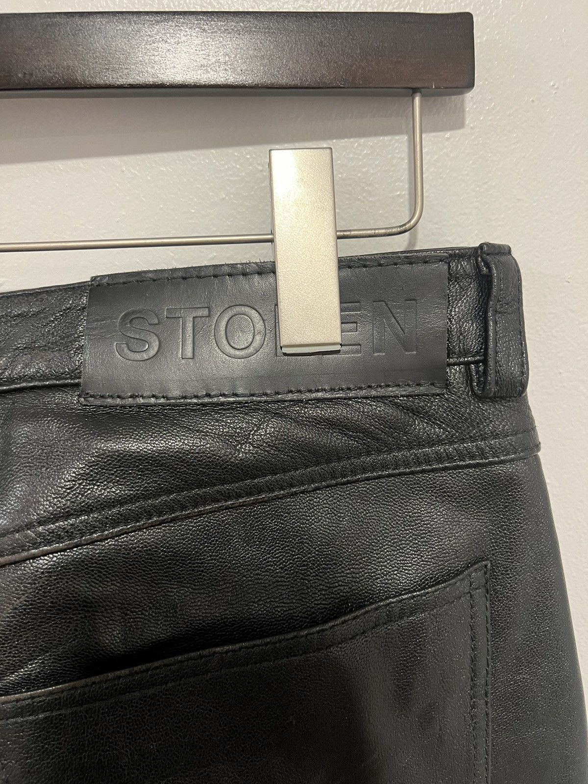 Stolen Girlfriends Club Stolen Girlfriends Club Leather Pants Size US 31 - 4 Thumbnail
