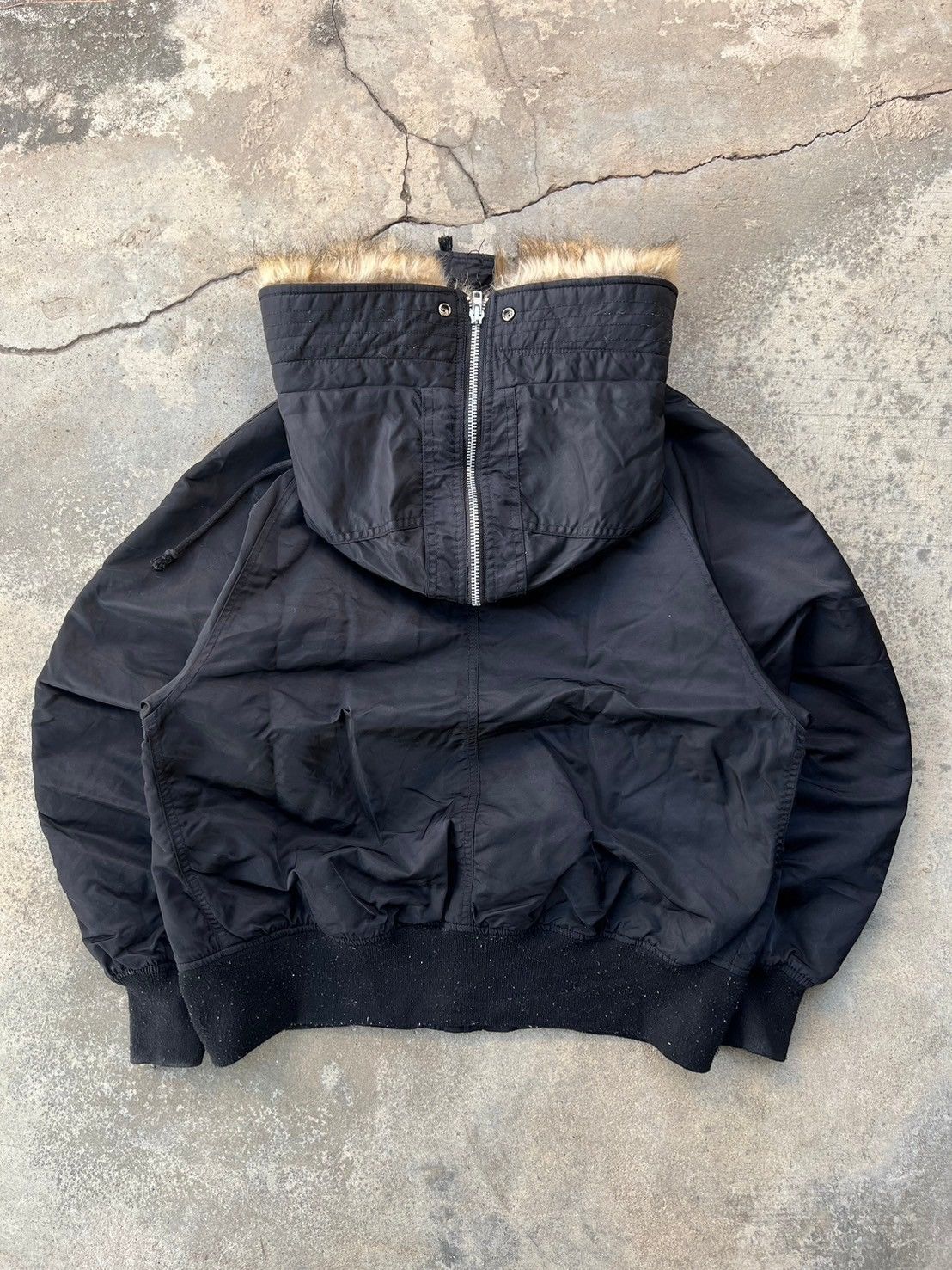 Vintage Vintage Flight Jacket Bombers Fur Hoodies Size US S / EU 44-46 / 1 - 16 Thumbnail