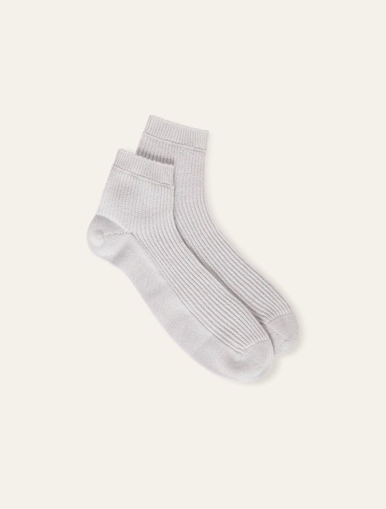 Loro Piana o1srvl11e0325 FAN8014 Size: OS / Socks in Grey Size ONE SIZE - 1 Thumbnail