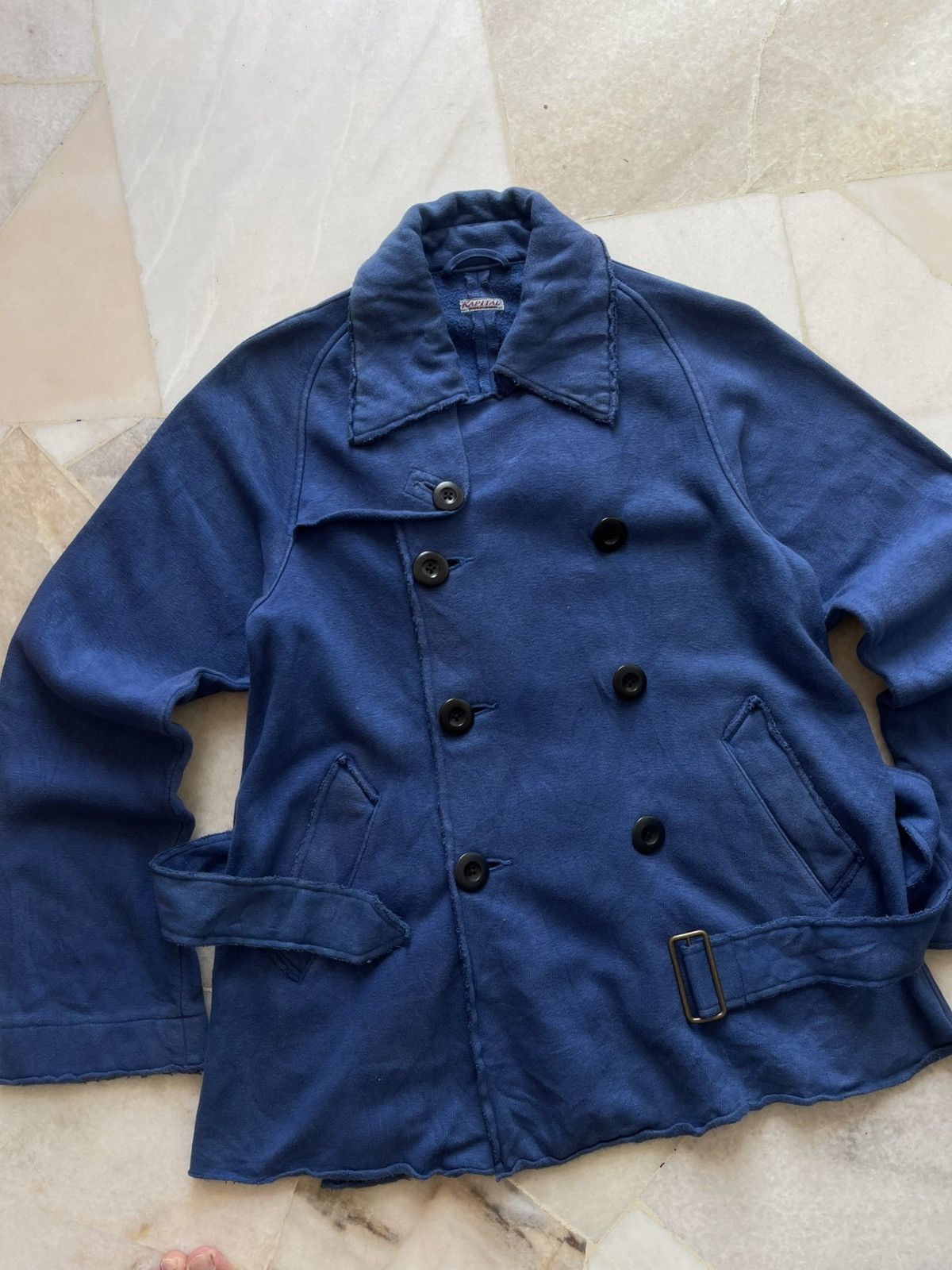 Kapital 2000s Kapital Double Breasted Heavy Cotton Jacket Size US S / EU 44-46 / 1 - 4 Thumbnail