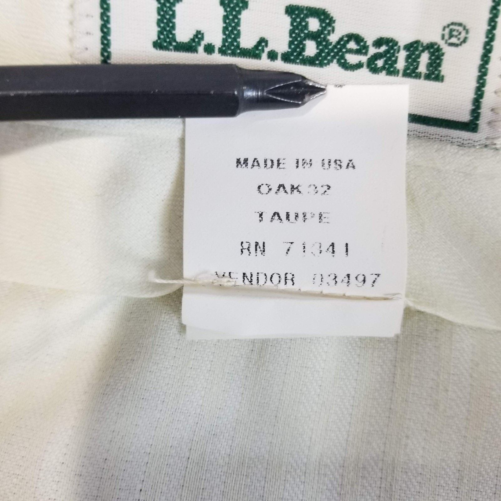 L.L. Bean LL Bean Pants Mens 36 Pleated Cuffed Made in USA Trousers Size US 36 / EU 52 - 5 Thumbnail