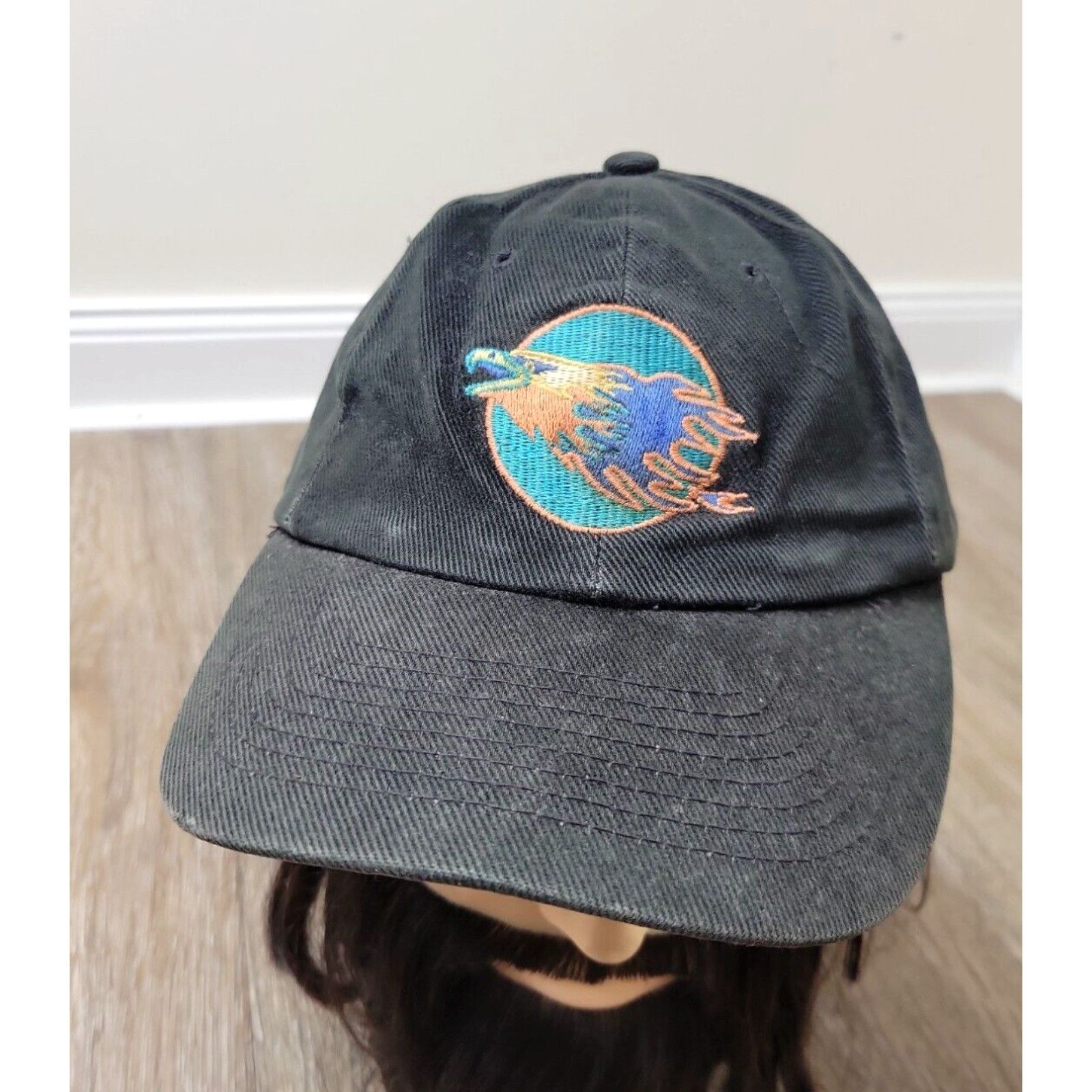 image of 80's 90's Vintage Steve Miller Band Baseball Cap Music Concert Tour Merch Htf in White, Men's