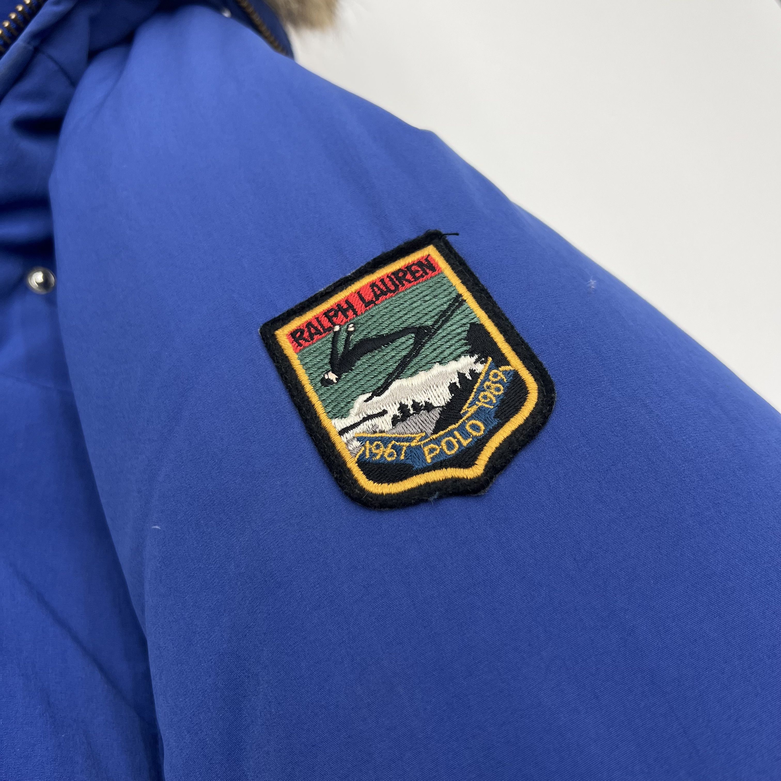 Polo Ralph Lauren × Ralph Lauren × Ralph Lauren Sport Vintage Polo Ralph Lauren Suicide skier Puffer Parka Jacket Size L / US 10 / IT 46 - 4 Thumbnail