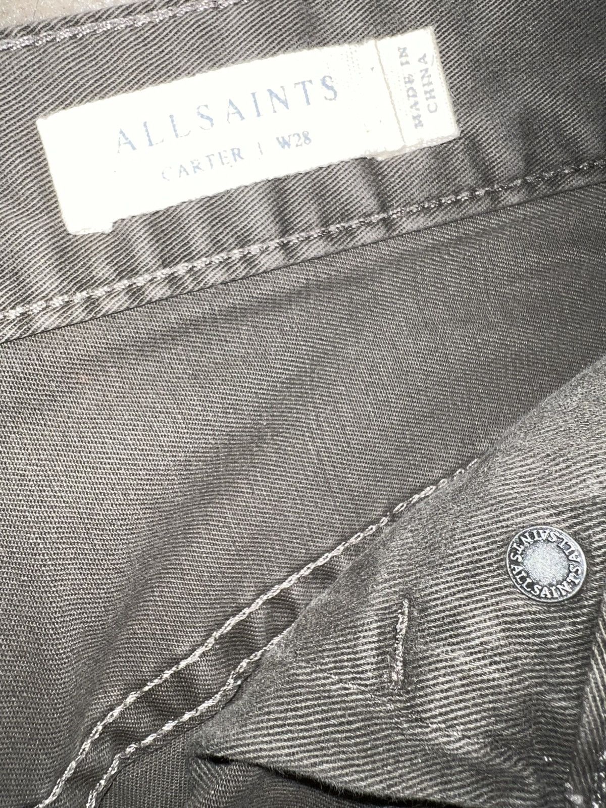 Allsaints AllSaints CarterTwill Straight Jeans Size US 28 / EU 44 - 5 Thumbnail