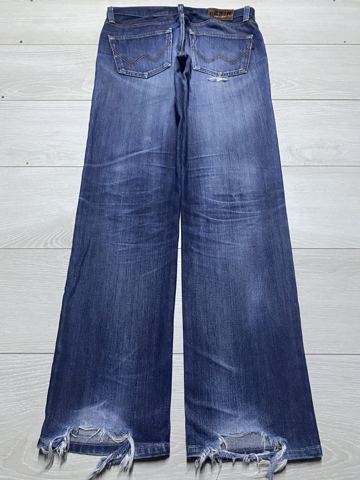 Edwin Vintage Edwin 403 Faded Wash Distressed Jeans Size US 32 / EU 48 - 2 Thumbnail
