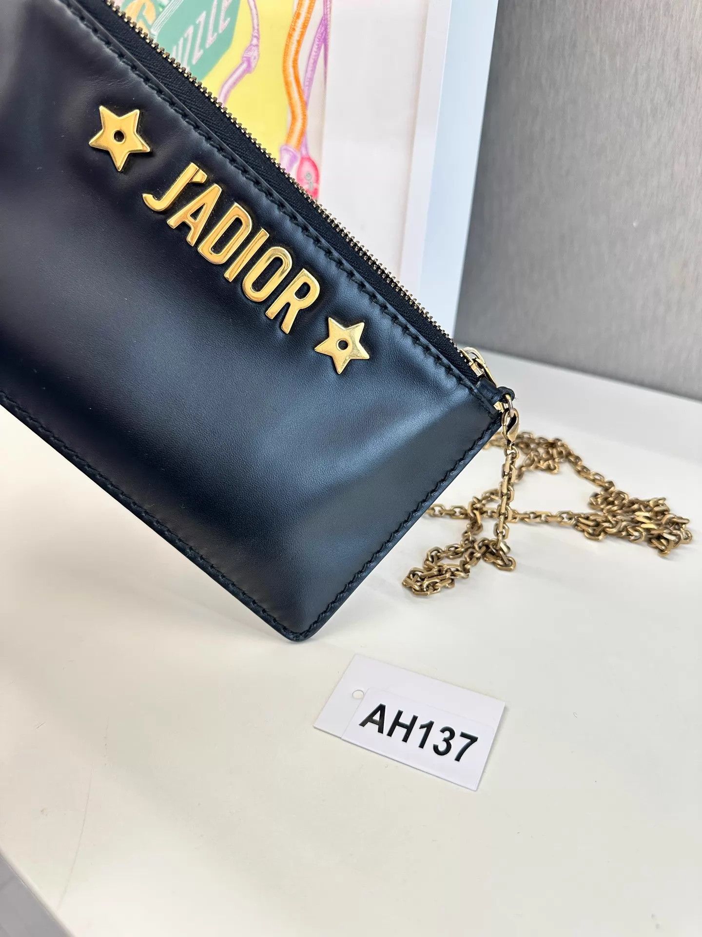 Dior Dior Logo Black Chain Bag 20x11 Size ONE SIZE - 3 Thumbnail
