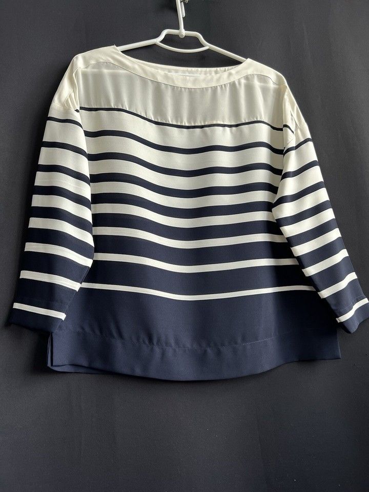Jean Paul Gaultier Jean Paul Gaultier Lindex Striped Blouse Top Size S Size S / US 4 / IT 40 - 2 Thumbnail