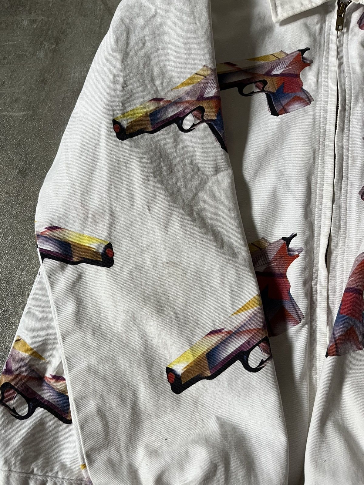 Supreme Supreme Mendini Work Jacket Gun SS16 white Size US M / EU 48-50 / 2 - 17 Thumbnail