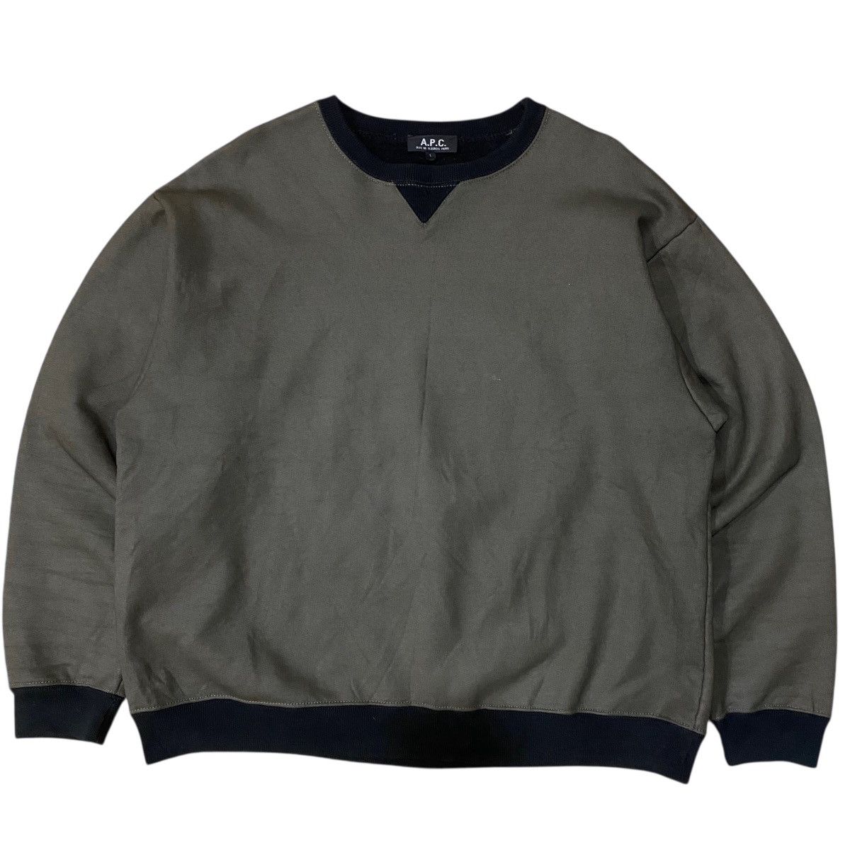 A.P.C. ☀️Nice design APC plain sweatshirt Size US S / EU 44-46 / 1 - 4 Thumbnail