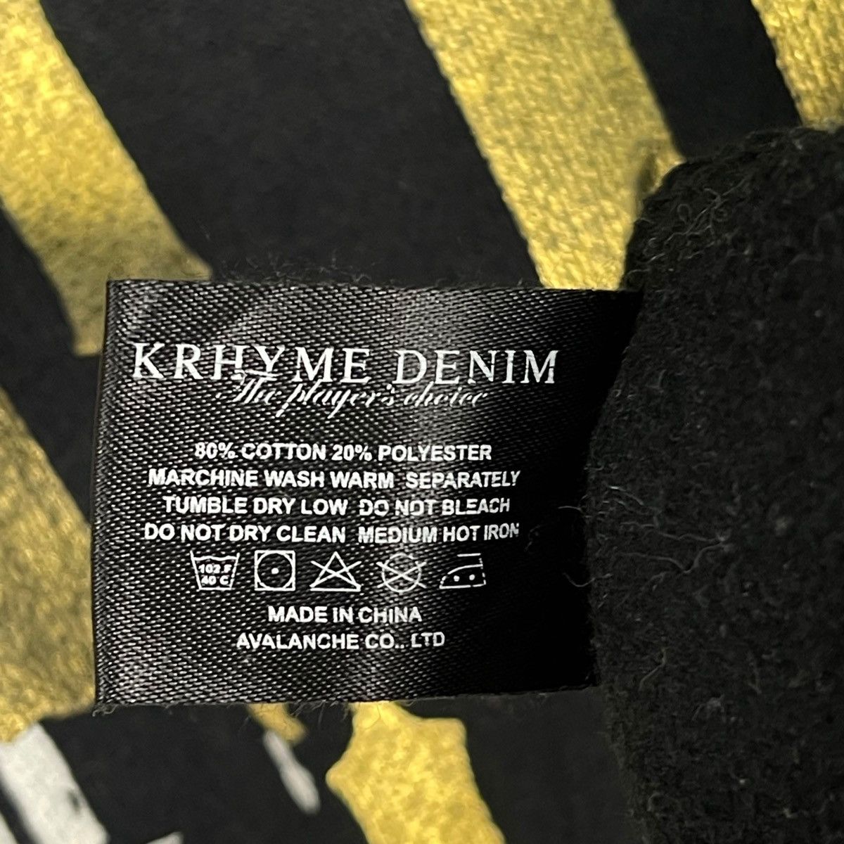 Vintage Vintage Krhyme Denim All Over Print Crewneck Sweatshirt Size US XL / EU 56 / 4 - 9 Thumbnail