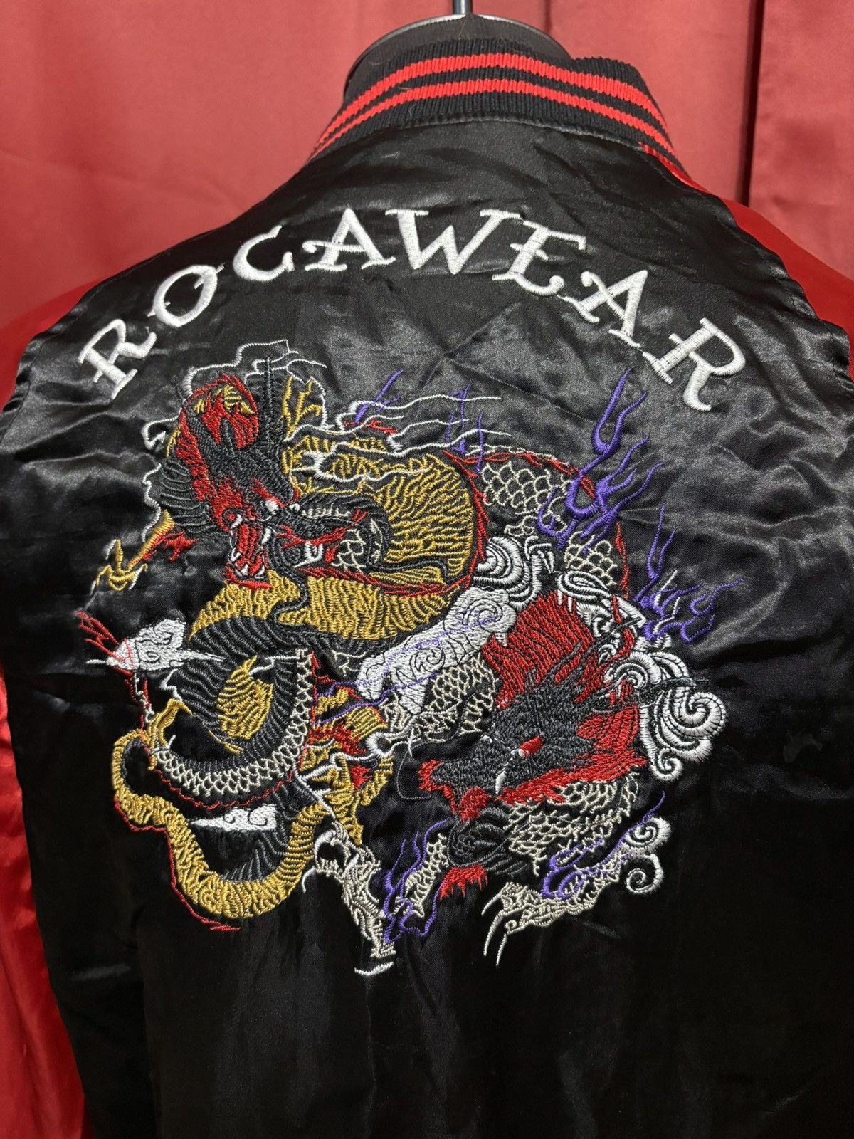 Rocawear Vintage Rocawear Sukajan Jacket Y2k Streetwear Hip Hop Grail Size US M / EU 48-50 / 2 - 2 Thumbnail